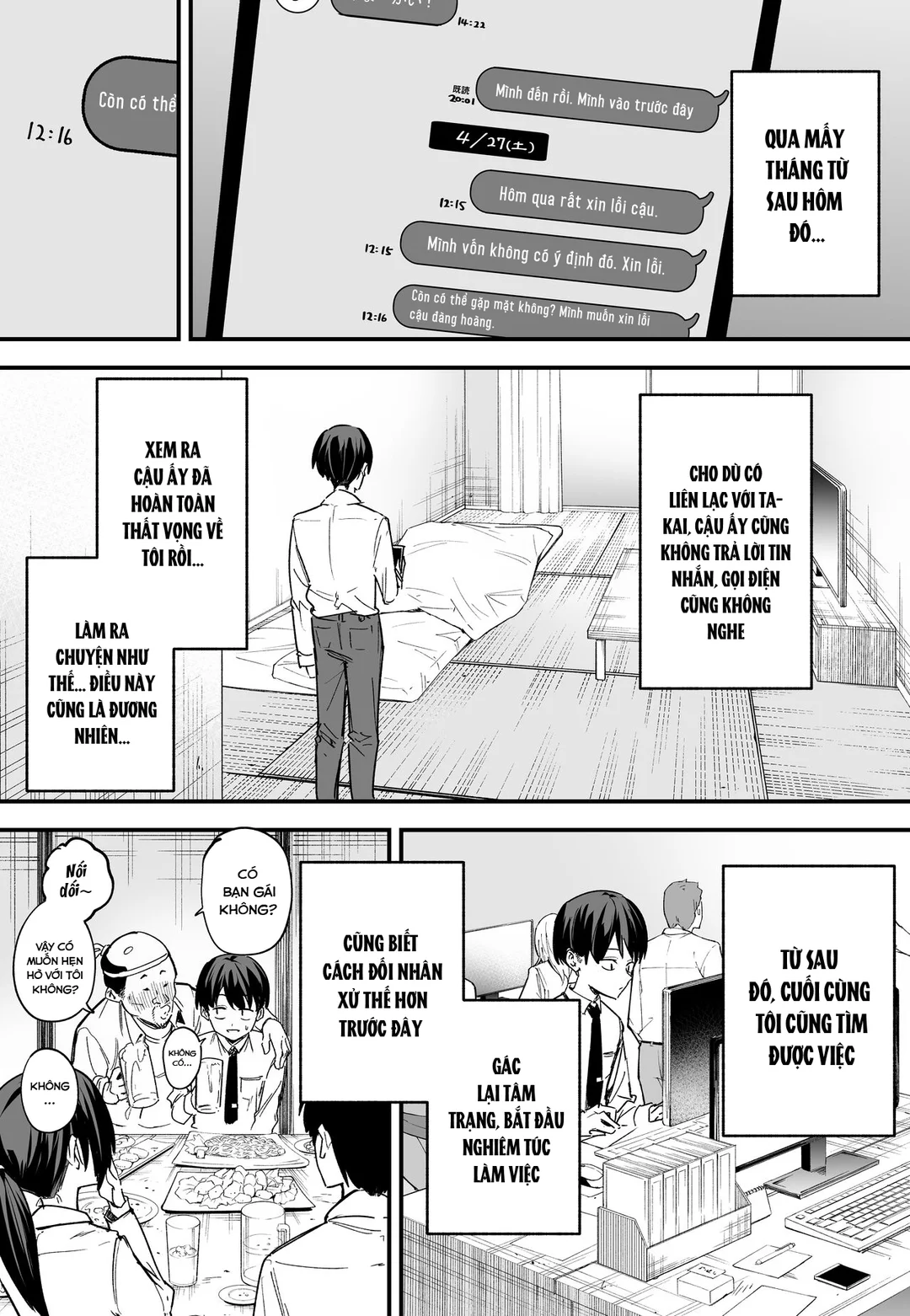 HentaiVN.net - Ảnh 32 - Chuyện tôi hẹn hò với cô bạn ngực khủng - Chap 3