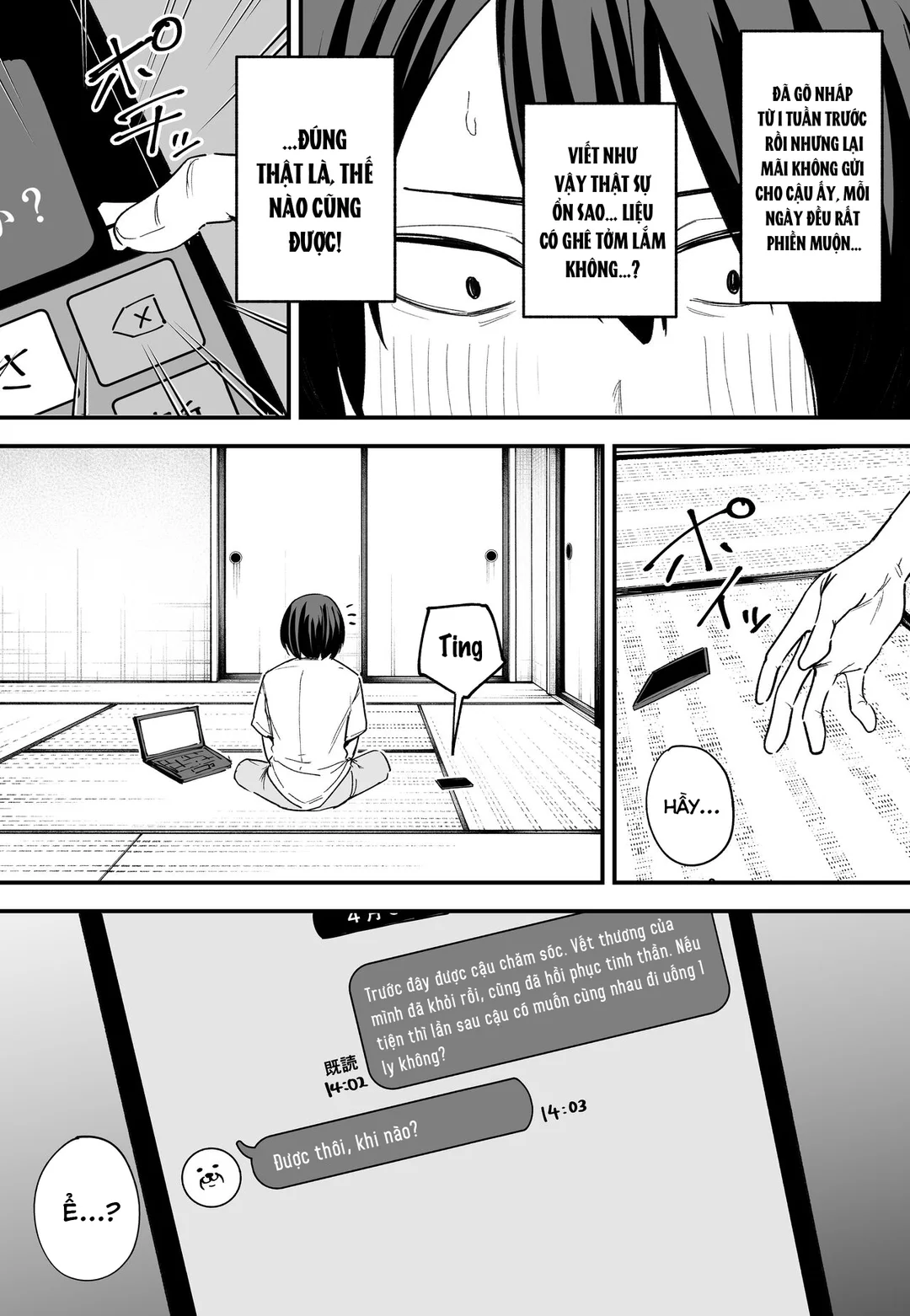 HentaiVN.net - Ảnh 4 - Chuyện tôi hẹn hò với cô bạn ngực khủng - Chap 3
