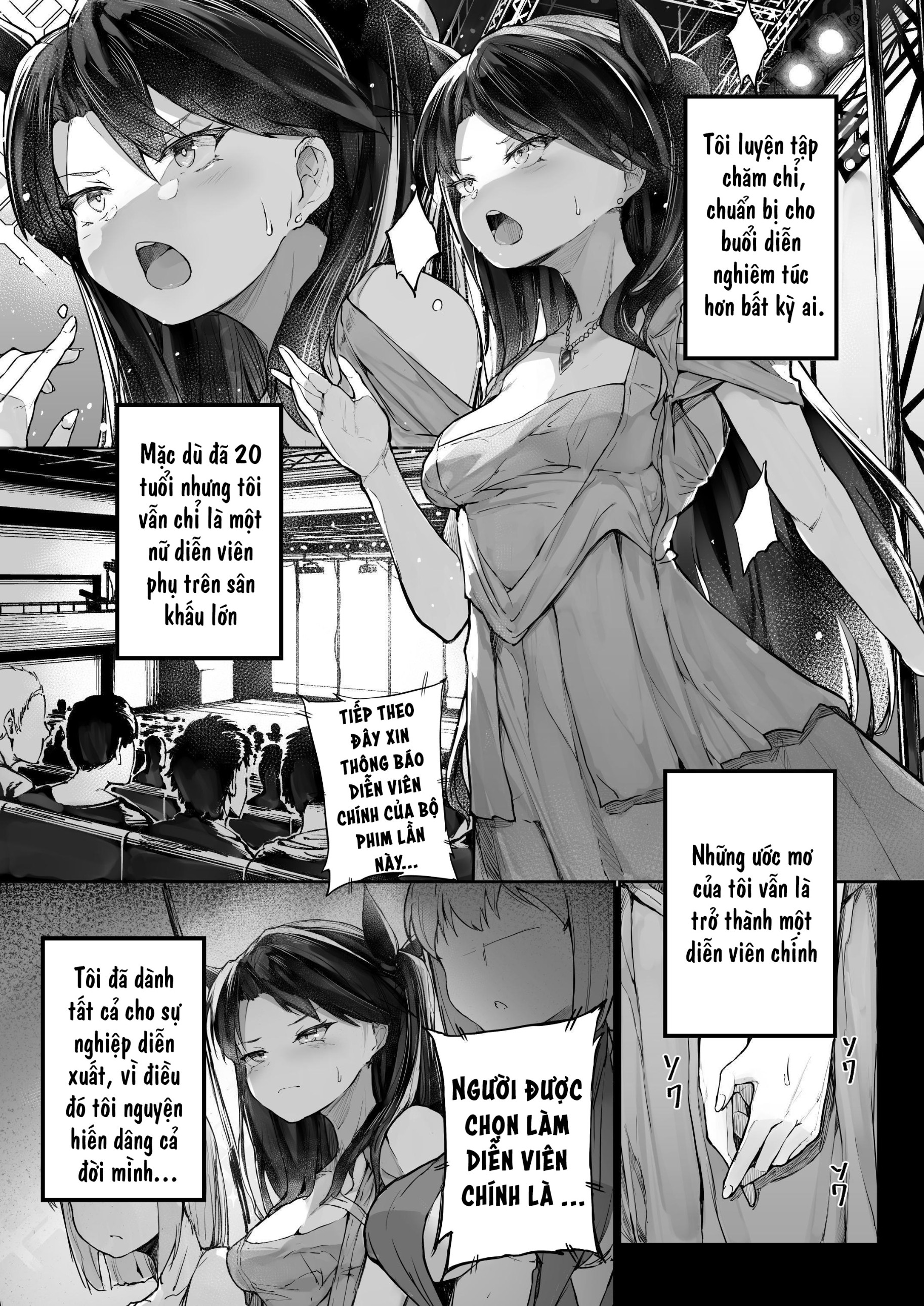 HentaiVN.net - Ảnh 5 - Kairaku Ochi shita Joyuu no Matsuro Zenpen - chap-1