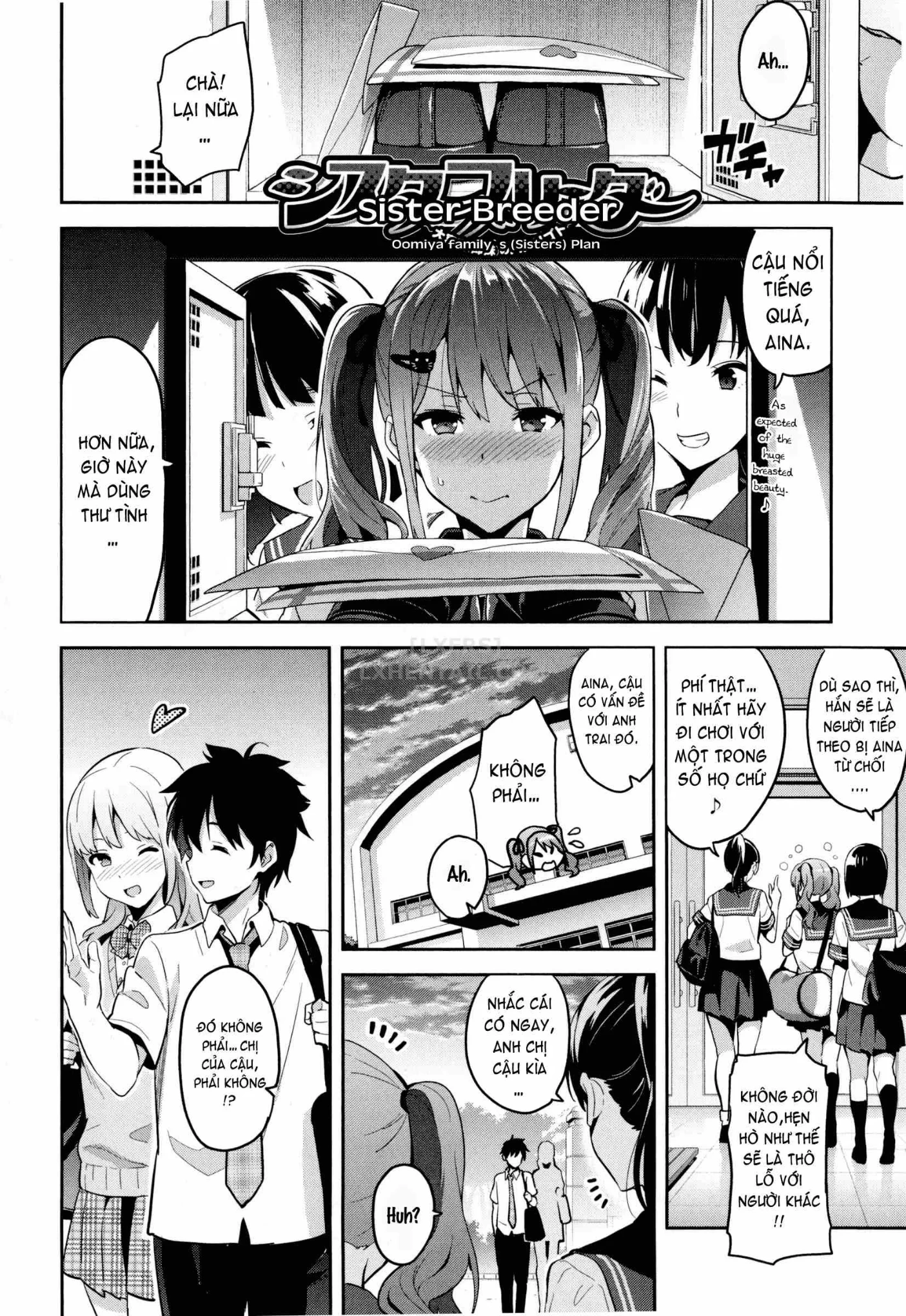 HentaiVN.net - Ảnh 5 - Sister Breeder - Chap 8