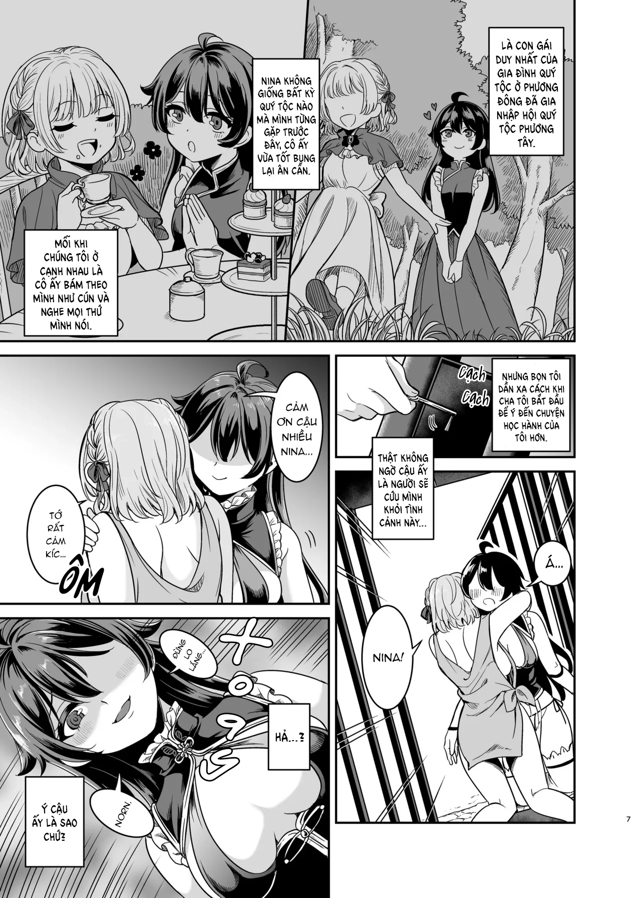 HentaiVN.net - Ảnh 6 - Khoá Huấn Luyện Nô Lệ Tình Dục Của Cô Chủ Yandere - oneshot