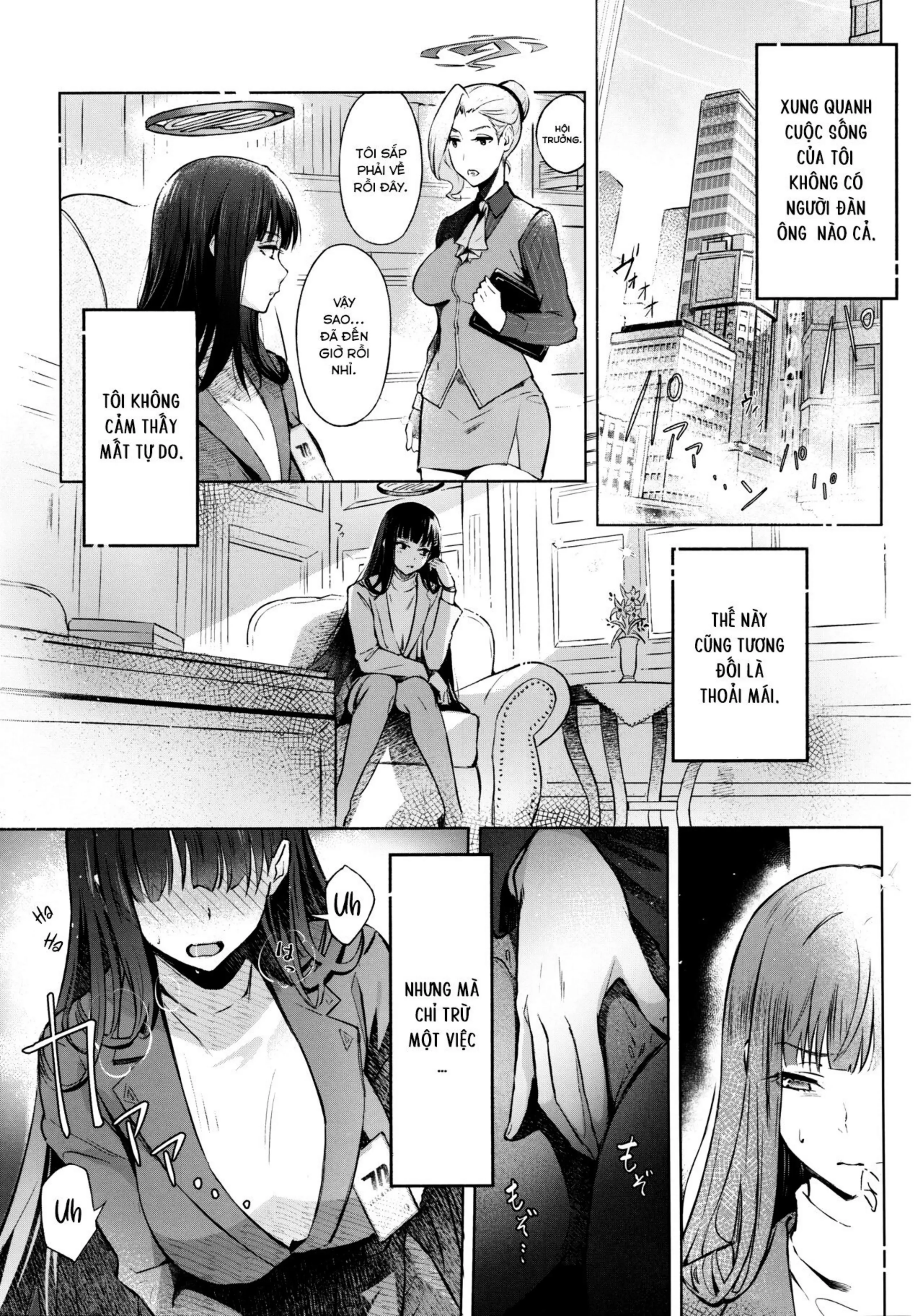 HentaiVN.net - Ảnh 4 - Tình yêu của hội trưởng [Kaichou-chan no Koi] - 1_oneshot