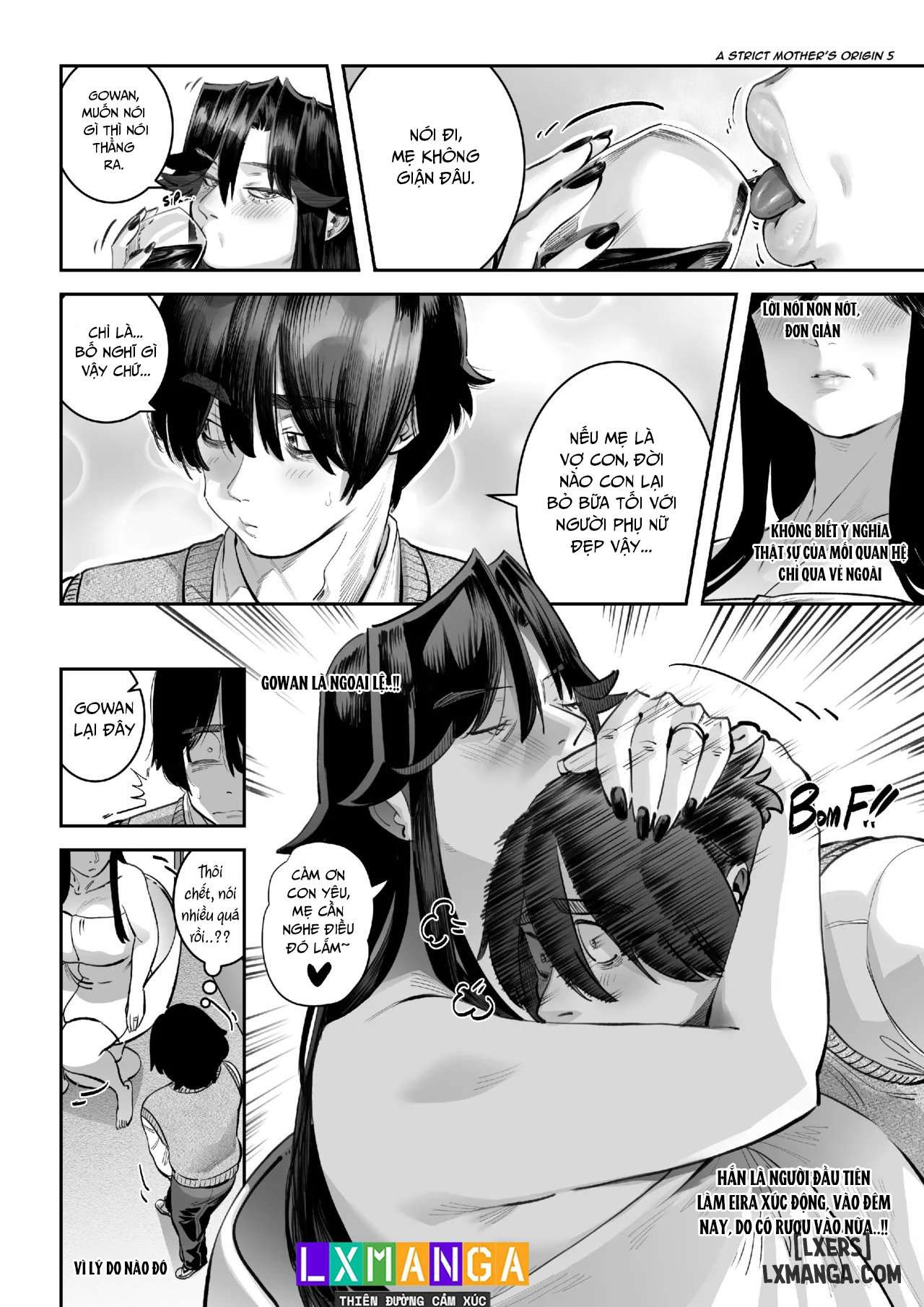 HentaiVN.net - Ảnh 5 - A Strict Mother's Unhindered Desire Deluxe - Chap 4