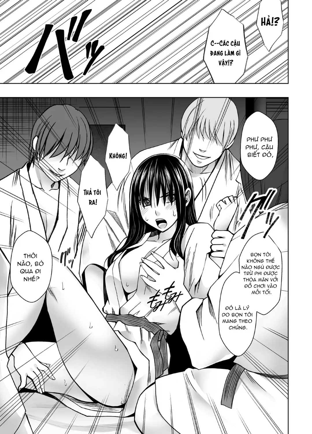 HentaiVN.net - Ảnh 5 - Bị bao vây: Chuyến đi của trường - Oneshot