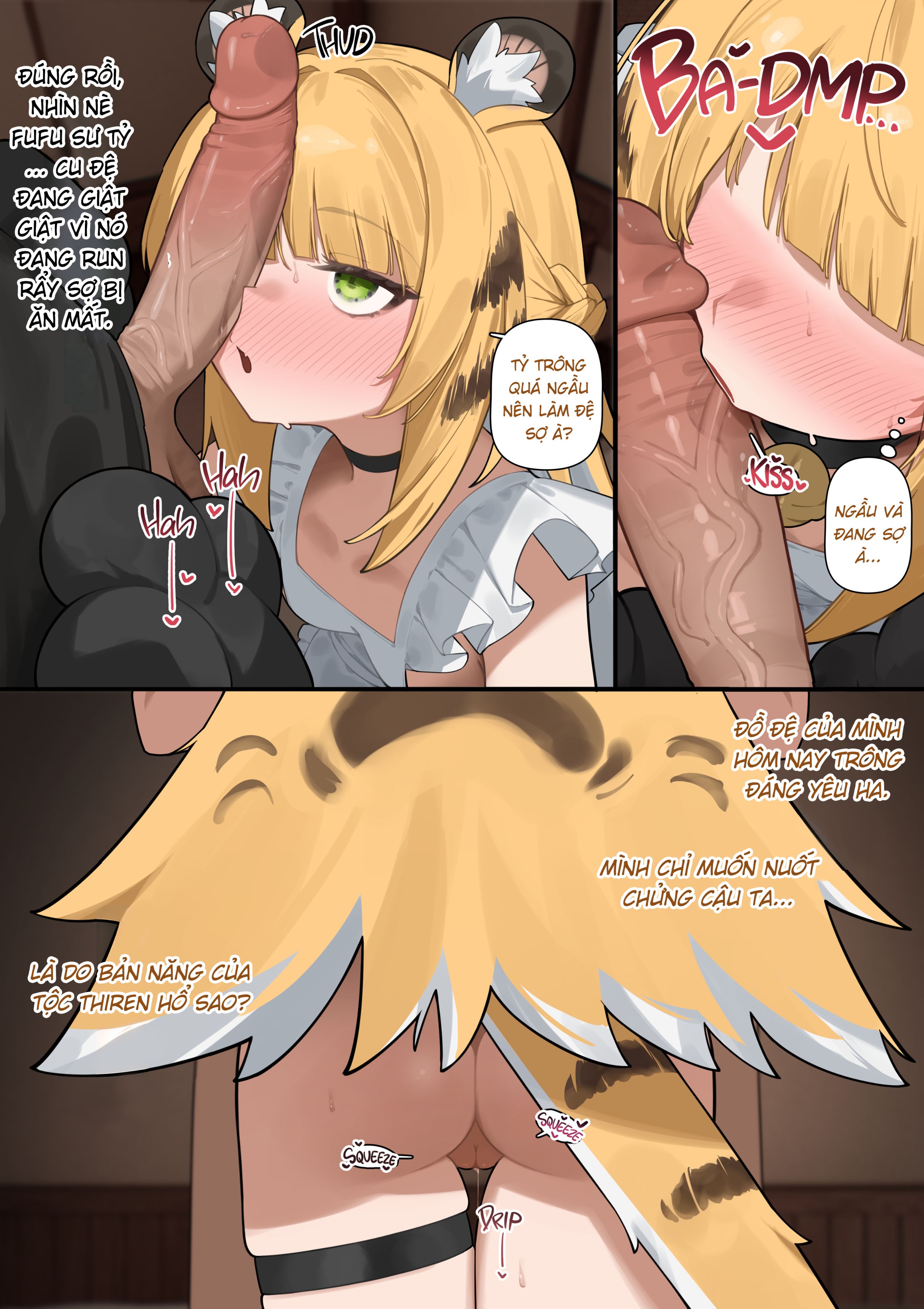HentaiVN.net - Ảnh 6 - Ju Fufu Senpai to Ichaicha Shiyou - Oneshot