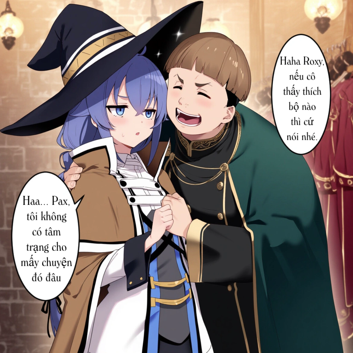 HentaiVN.net - Ảnh 6 - Mushoku Tensei – Ngày Roxy trở thành nô lệ tình dục của Pax - chương 2 (full)