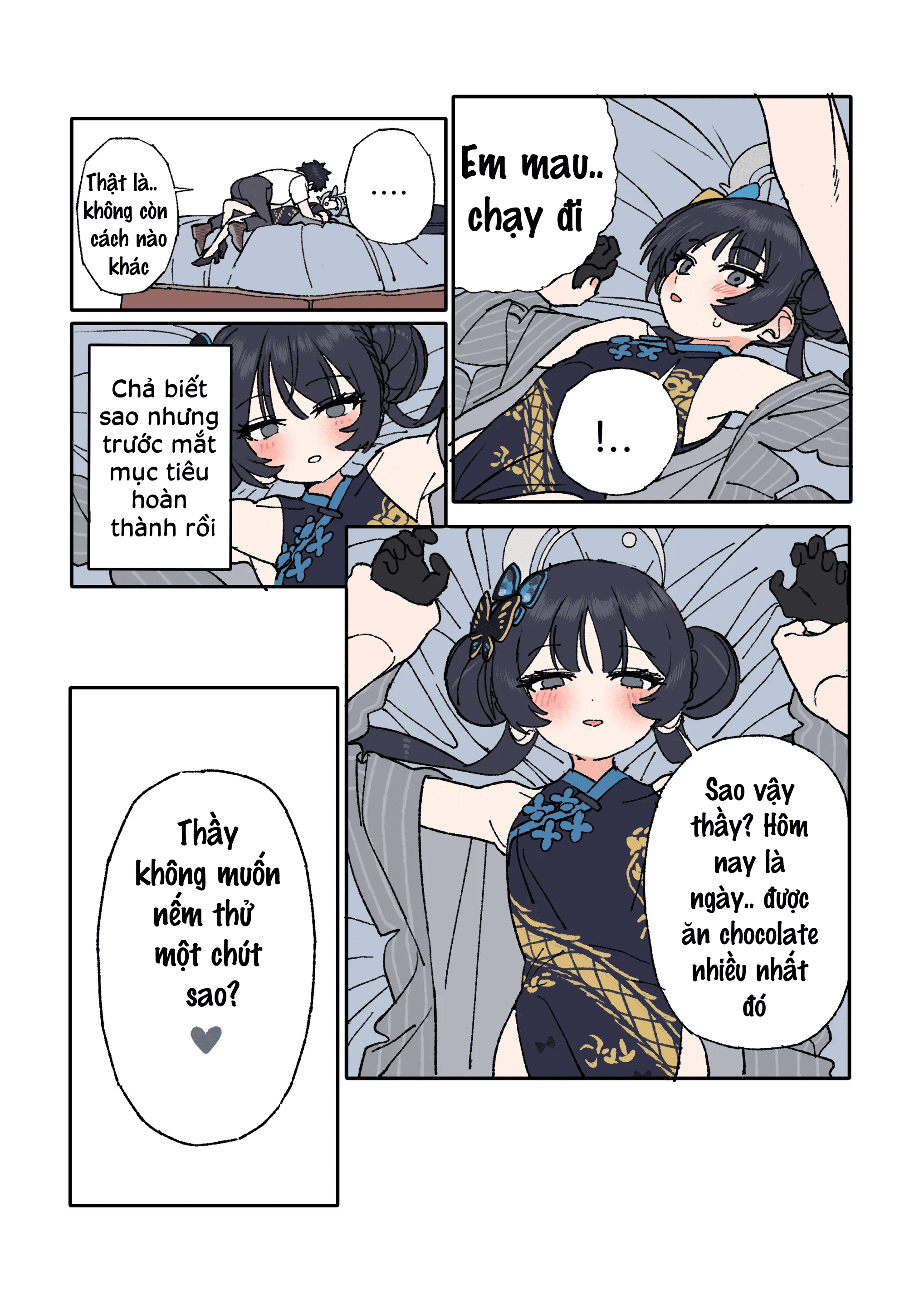 HentaiVN.net - Ảnh 6 - Cuốn Sách Tình Yêu Của Kisaki & Sensei - Oneshot