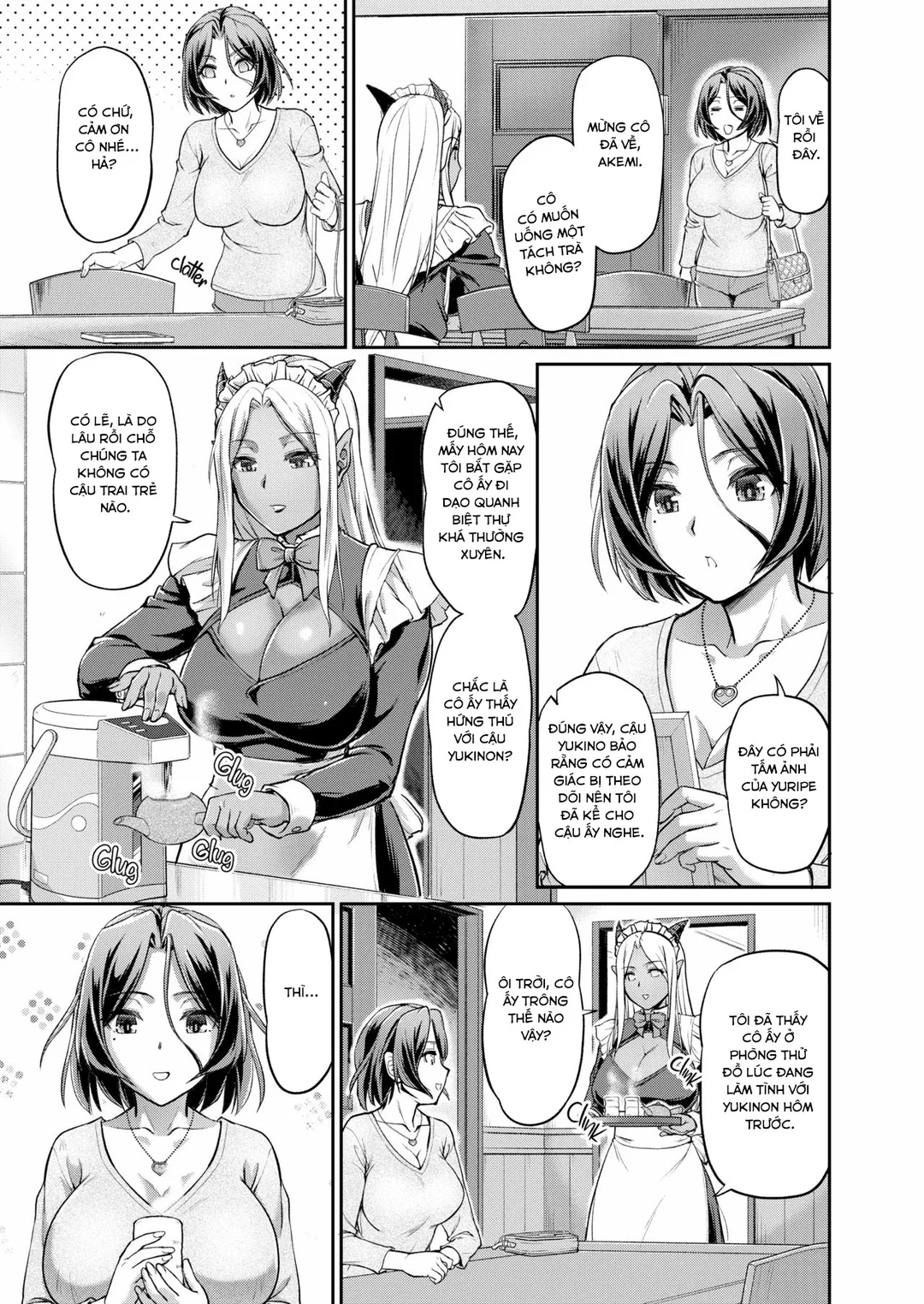 HentaiVN.net - Ảnh 5 - Cuộc sống hàng ngày tại Nữ quái trang viên - Chap 4