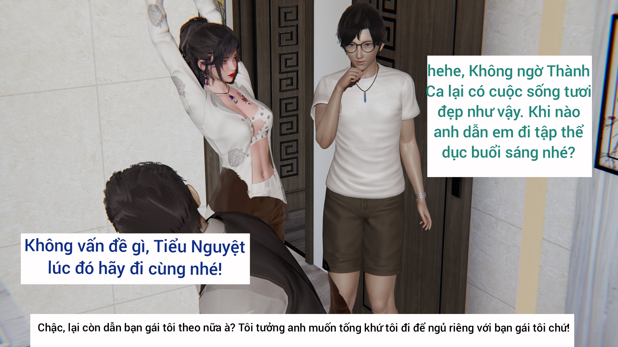 HentaiVN.net - Ảnh 6 - Vạch trần bạn gái Tiểu Nguyệt - Chap3: buổi tụ họp