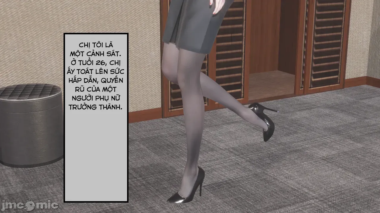 HentaiVN.net - Ảnh 5 - Hoa khôi cảnh sát bị cưỡng hiếp trước mặt em trai - Chap 1: Bắt cóc