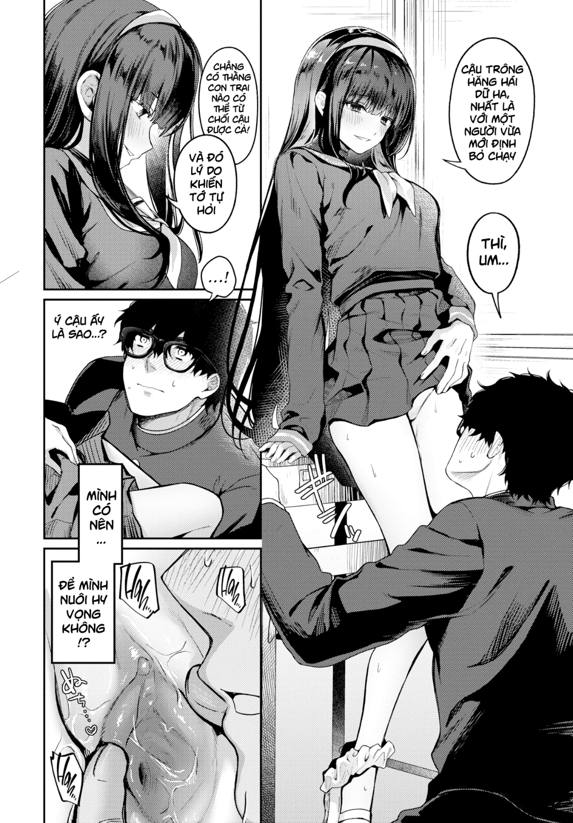 HentaiVN.net - Ảnh 6 - You'll Never Reach That Flower on the Peak - Oneshot