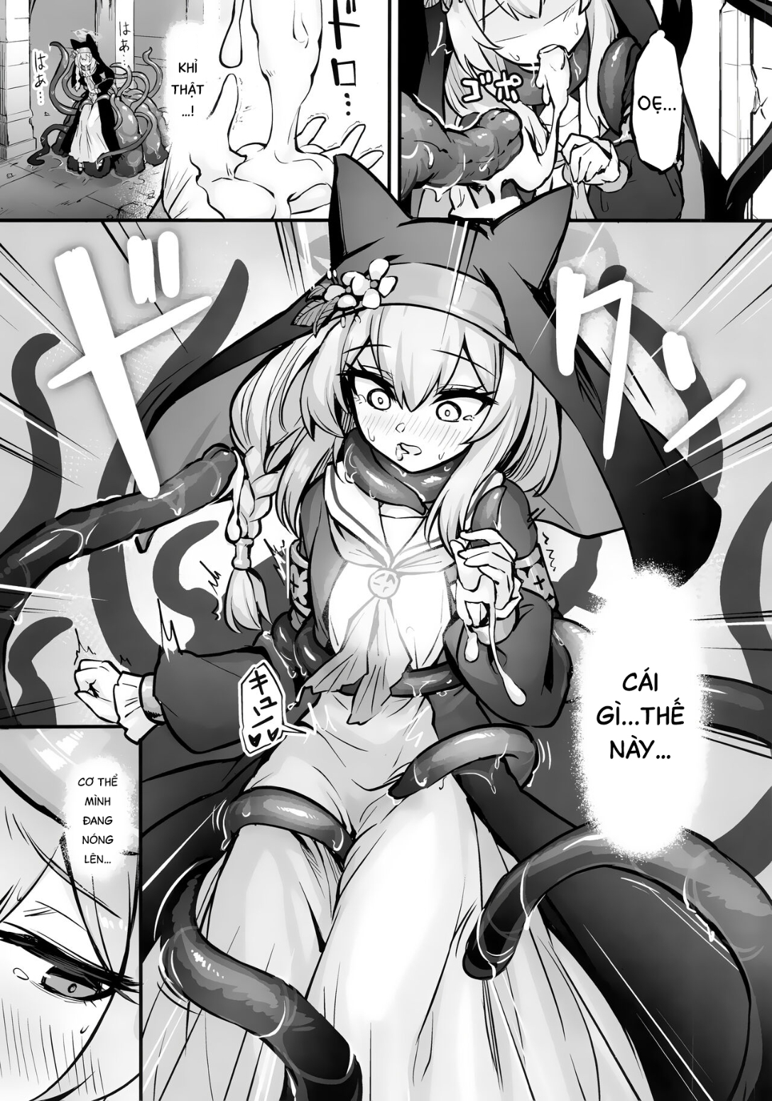 HentaiVN.net - Ảnh 6 - Mari bị xúc tu tha hoá - Chap 1