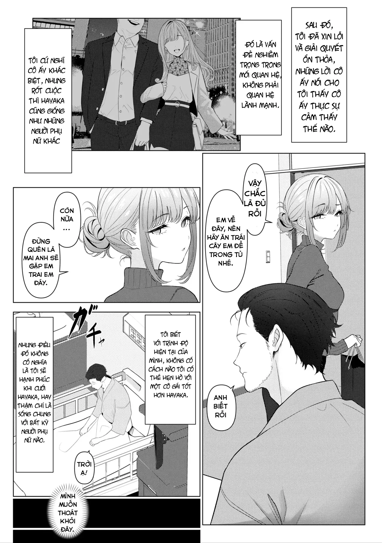HentaiVN.net - Ảnh 6 - Hồ sơ bệnh án nữ hóa của Hayato-sensei-Phần bệnh viện - Chap 1