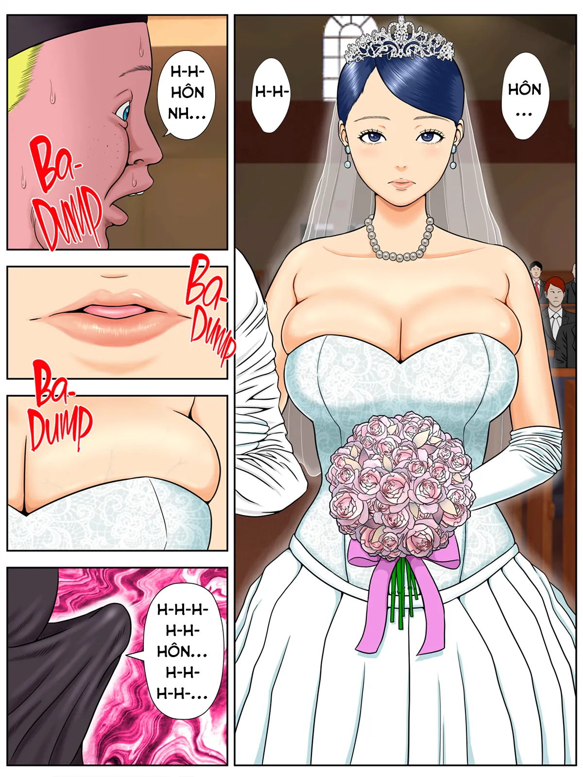 HentaiVN.net - Ảnh 5 - FUCK OR DIE - Chap 1. Case 1: Cô dâu và chú rể