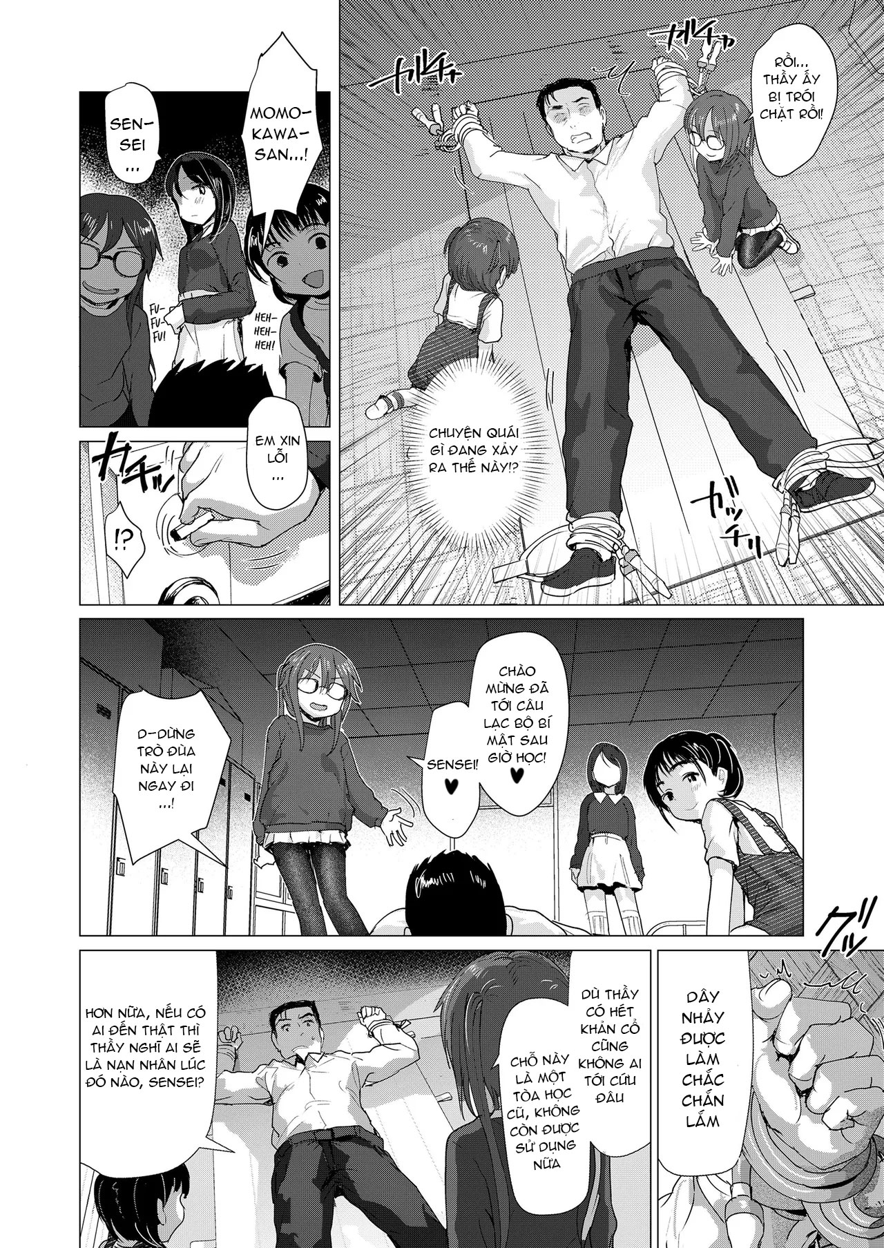 HentaiVN.net - Ảnh 4 - Cùng Chơi Với Sensei Nào! - Oneshot