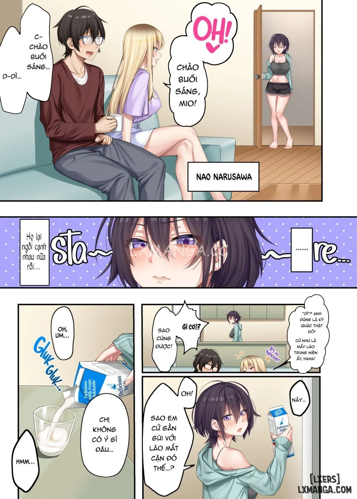 HentaiVN.net - Ảnh 5 - Home Lessons With Sexy Gyarus - Chap 2