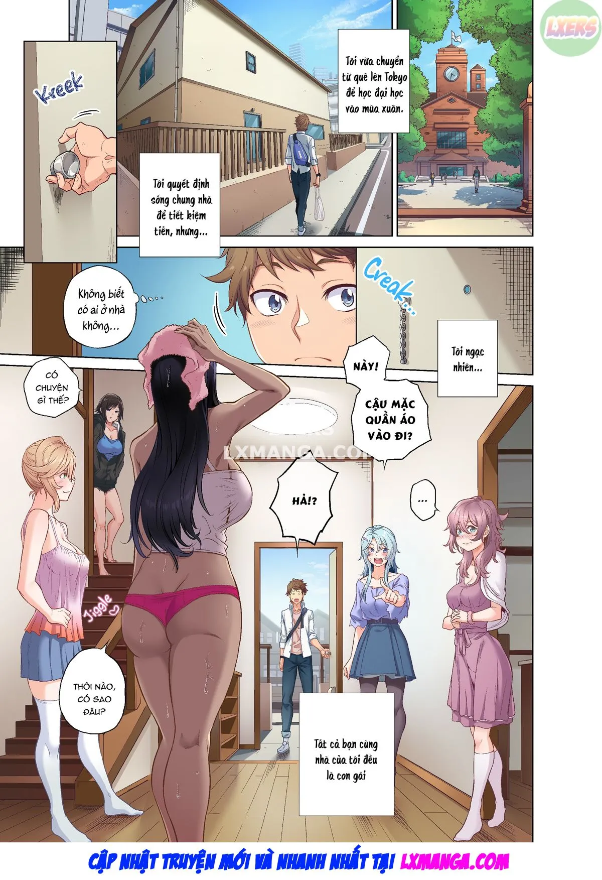 HentaiVN.net - Ảnh 5 - Sakusei Share House e Youkoso - Oneshot