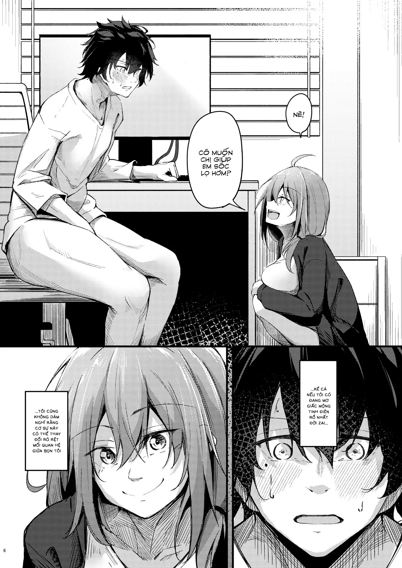 HentaiVN.net - Ảnh 5 - Chịch bà chị kế 24/7! [Itsudemo Dokodemo Nandemo Sasete Kureru Giri no Ane, 24/7 Sex with my Stepsister!] - Nửa đầu