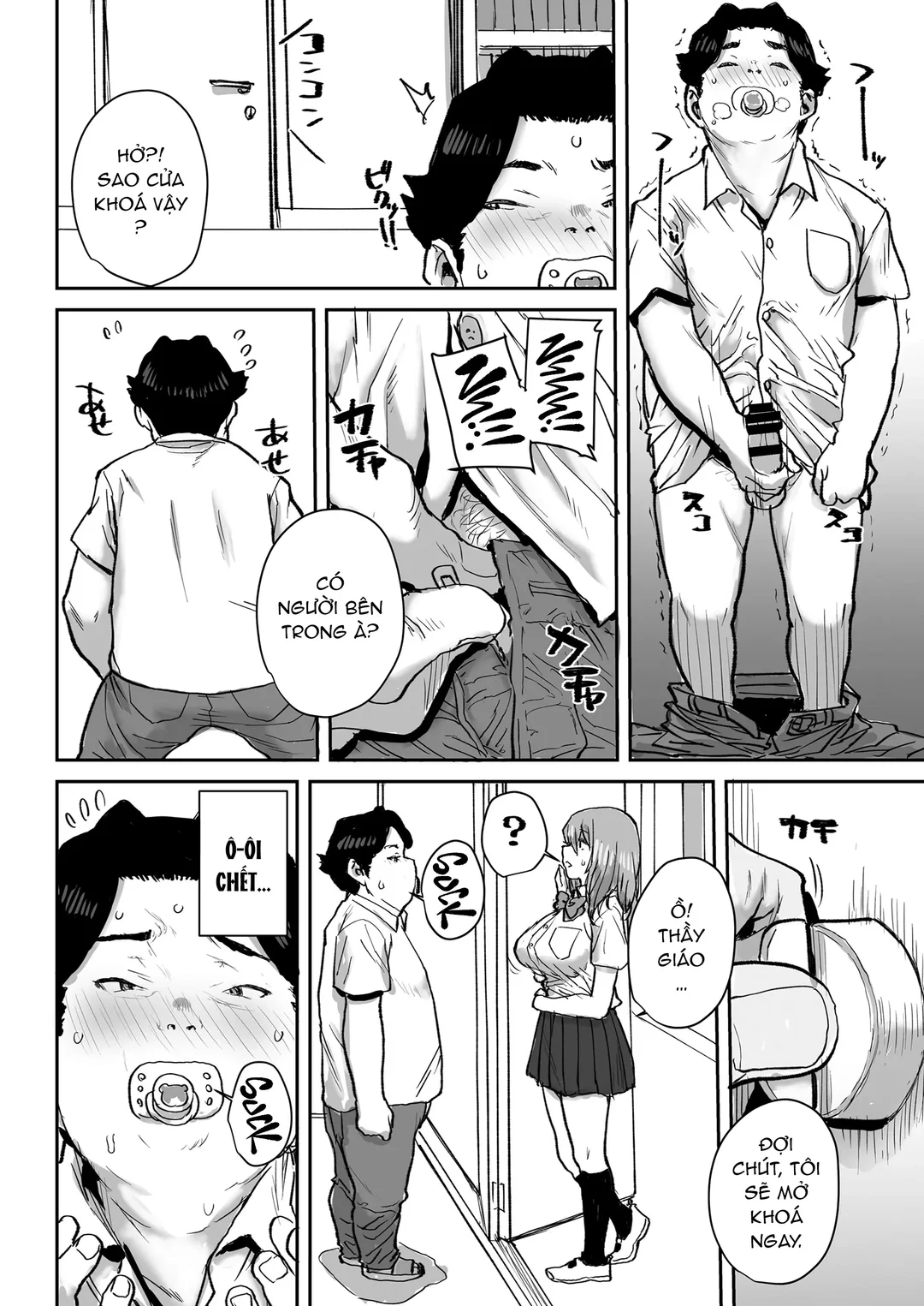 HentaiVN.net - Ảnh 5 - Ottori JK Saimin Appli de Bonyuu Mama - Oneshot