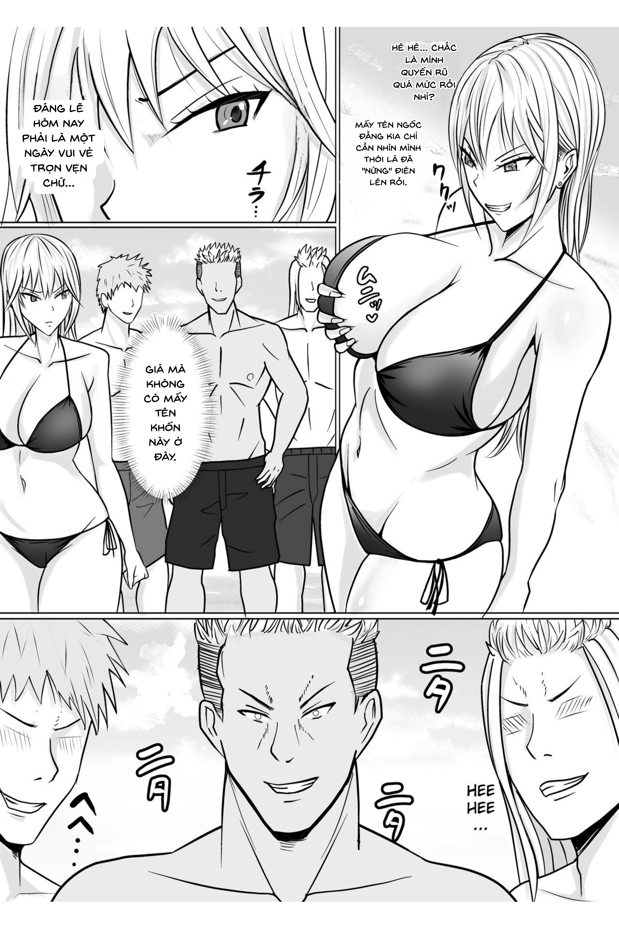 HentaiVN.net - Ảnh 5 - Tôi Nhập Hồn Vào Cô Nàng Yankee (Đầu Gấu) Trong Lớp - Chap 2