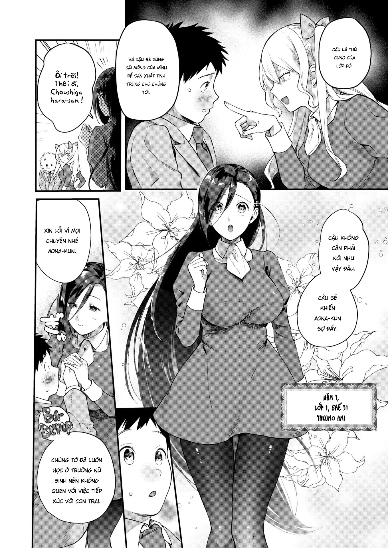 HentaiVN.net - Ảnh 5 - Nữ Vương Học Đường - Chap 1