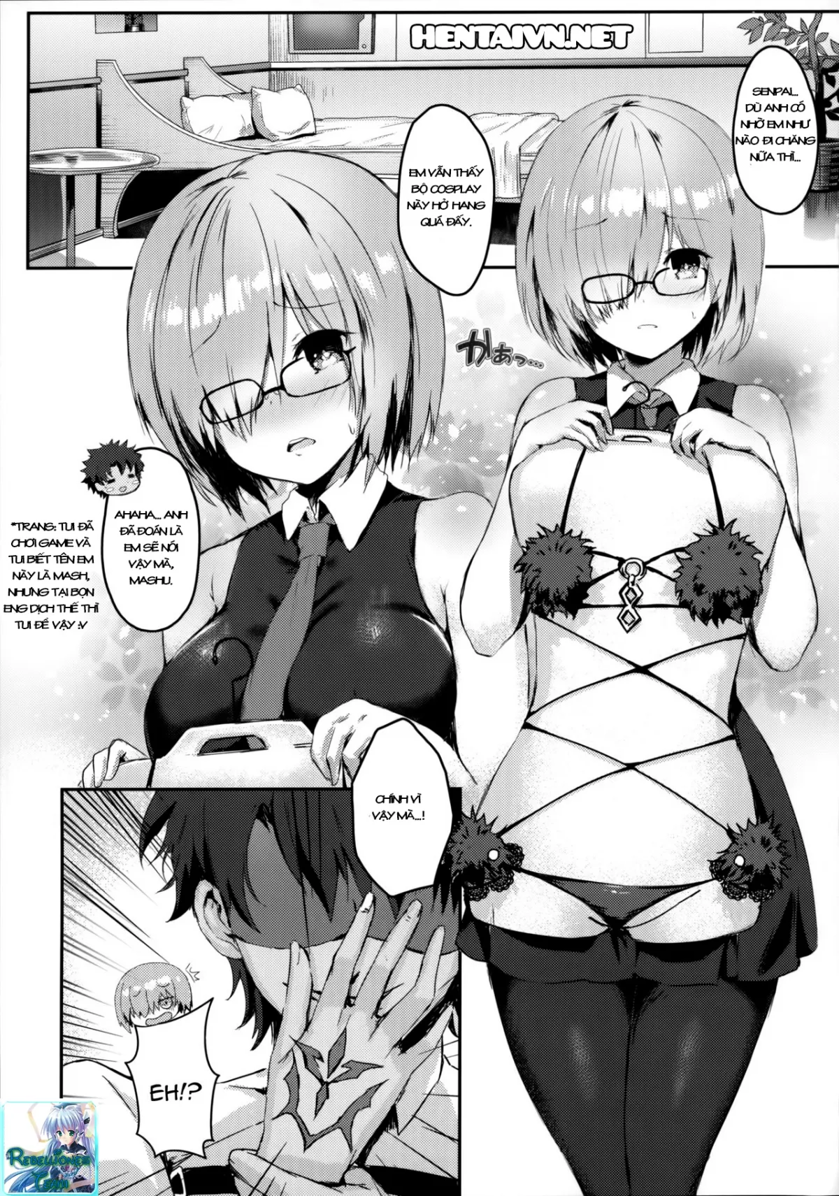 HentaiVN.net - Ảnh 5 - Hentai Senpai to Yajuu Kouhai (Fate/Grand Order) - Oneshot