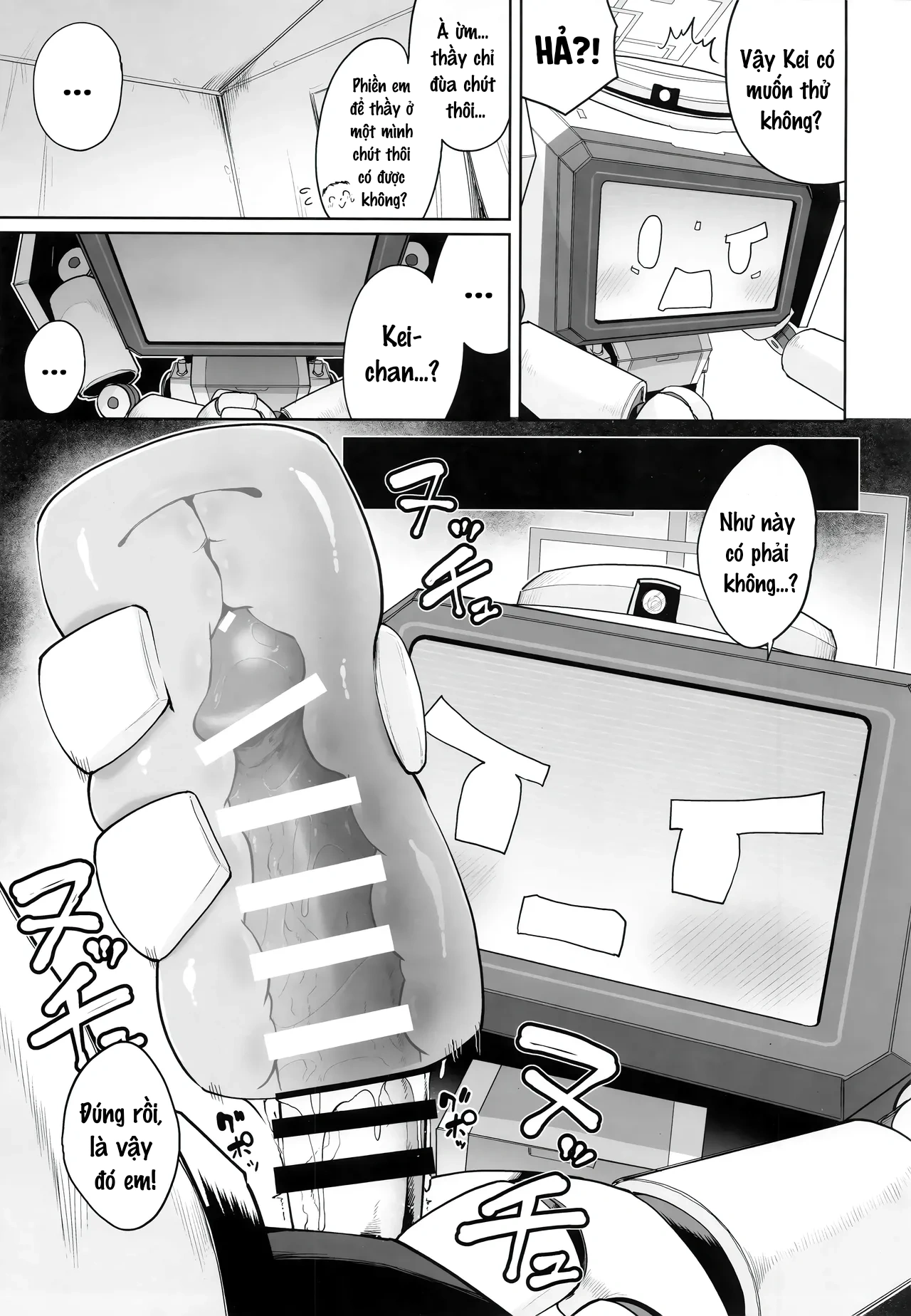 HentaiVN.net - Ảnh 6 - Bất kể nhân dạng, em vẫn là em - Oneshot