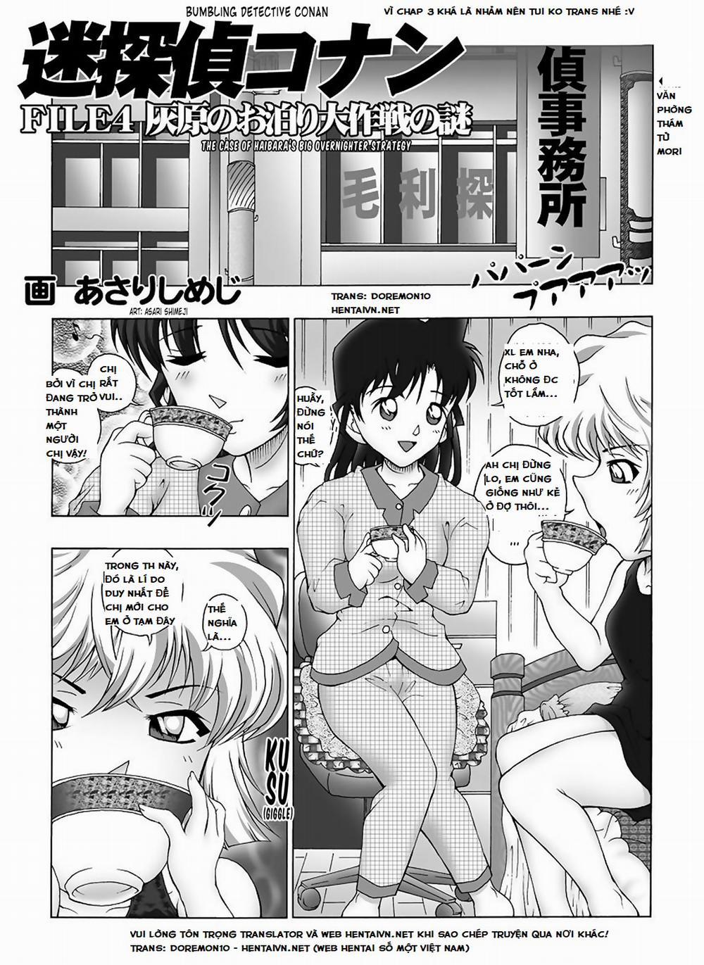 HentaiVN.net - Ảnh 4 - Thánh Conan [Game Of Detective, Trò Chơi Thám Tử] - Chương 5 File 0 Âm mưu trong đêm tối