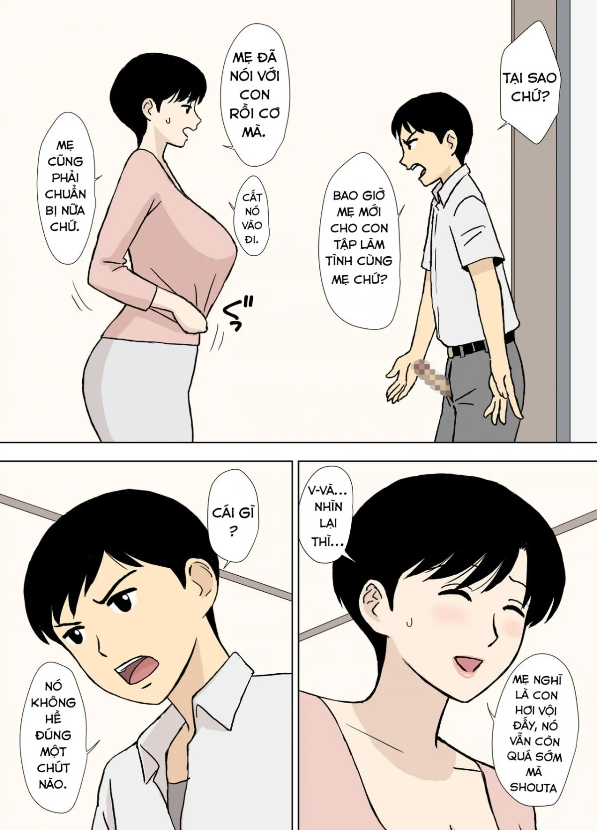 HentaiVN.net - Ảnh 5 - Sex Training with Mom 2 ~Ikumi-san’s Study about Sex Training~ - Oneshot