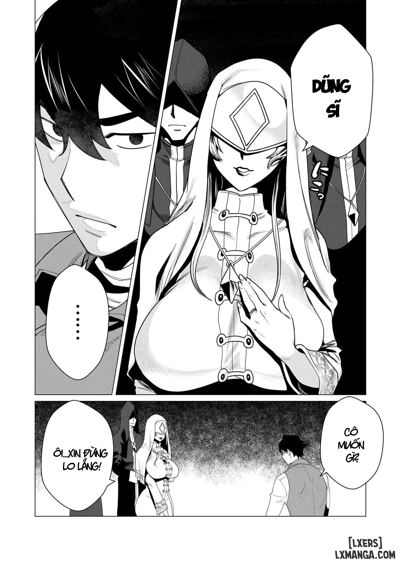 HentaiVN.net - Ảnh 5 - Vị Anh Hùng Muốn “Vợ Người Ta” Làm Phần Thưởng - Chap 4 : Giáo phái EXIA