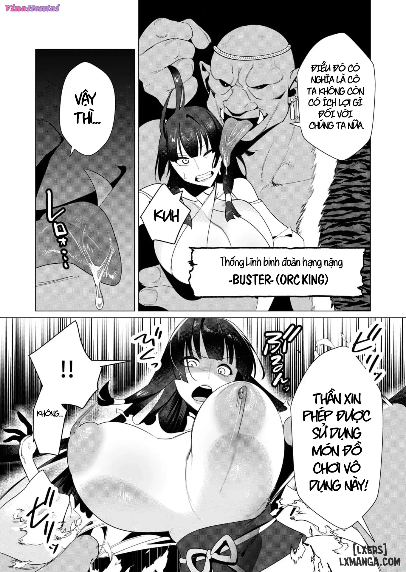HentaiVN.net - Ảnh 5 - Vị Anh Hùng Muốn “Vợ Người Ta” Làm Phần Thưởng - Chap 8 : Dũng Sĩ x Harpy (phần 1)