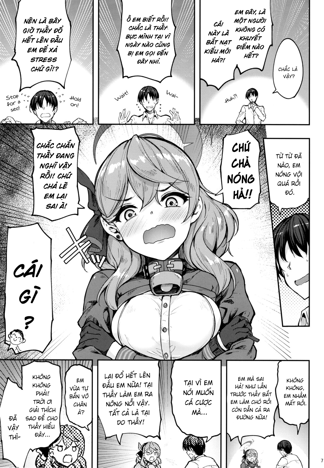 HentaiVN.net - Ảnh 6 - Thầy nghiêm túc đấy chứ, Sensei!? - 1_1