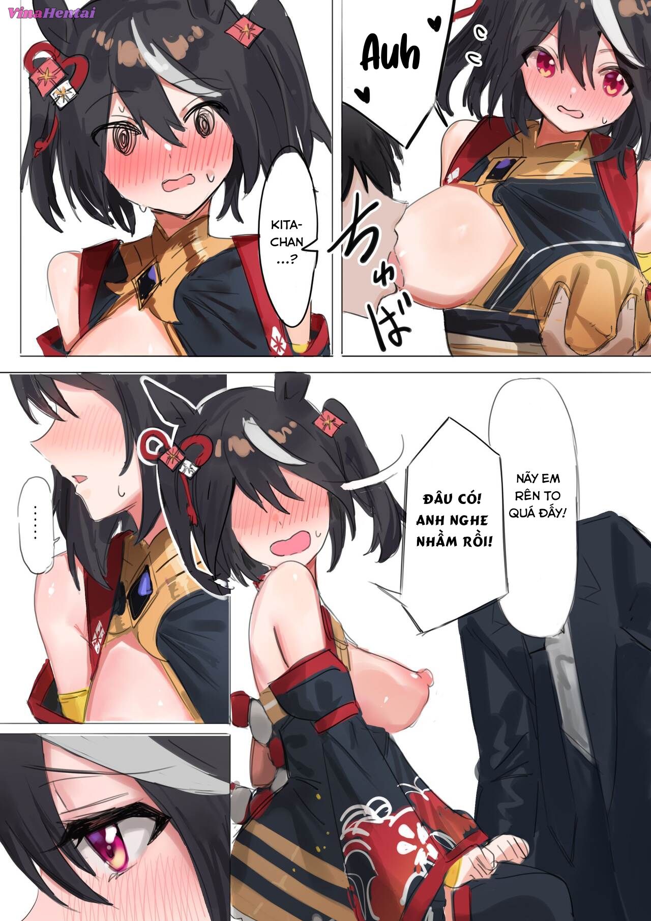 HentaiVN.net - Ảnh 6 - Đụ kitasan - Oneshot ngọt
