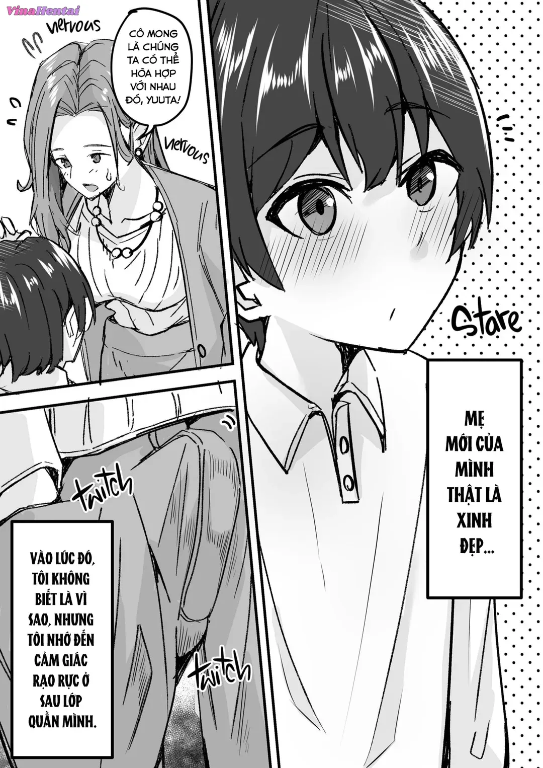 HentaiVN.net - Ảnh 5 - Trở thành người đàn ông của mẹ kế - Oneshot