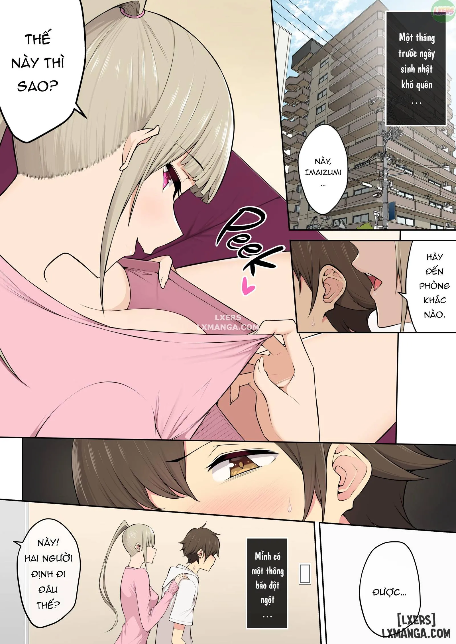 HentaiVN.net - Ảnh 5 - Imaizumi đưa cả bầy Gyaru về nhà mình - Chapter 4