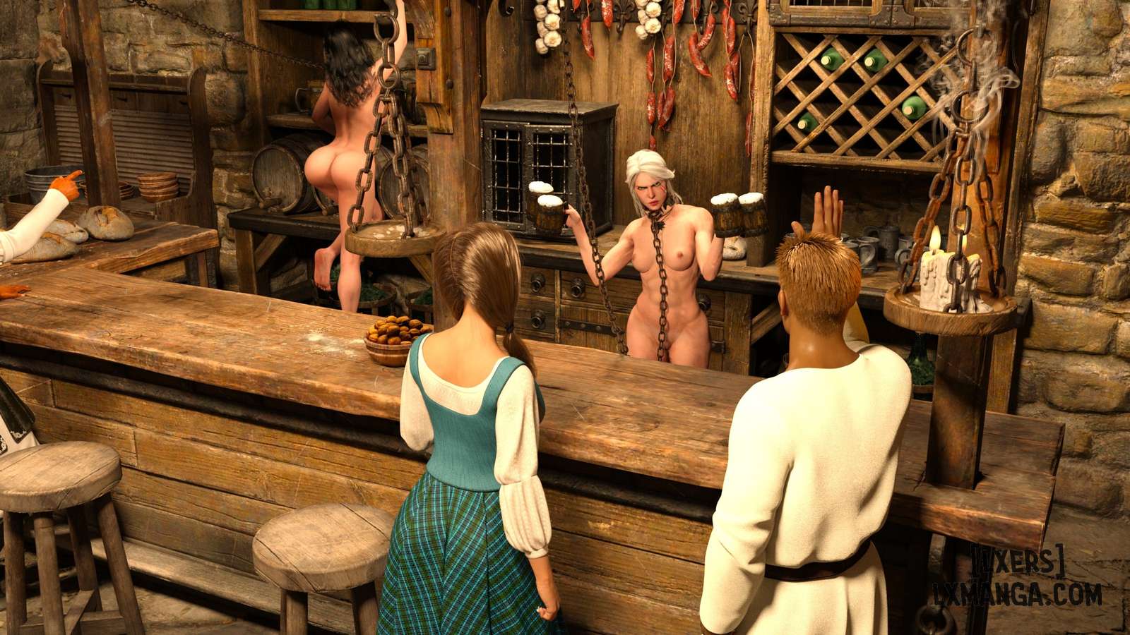 HentaiVN.net - Ảnh 5 - Art Of Defaultusername29 - Paying The Tab (The Witcher)