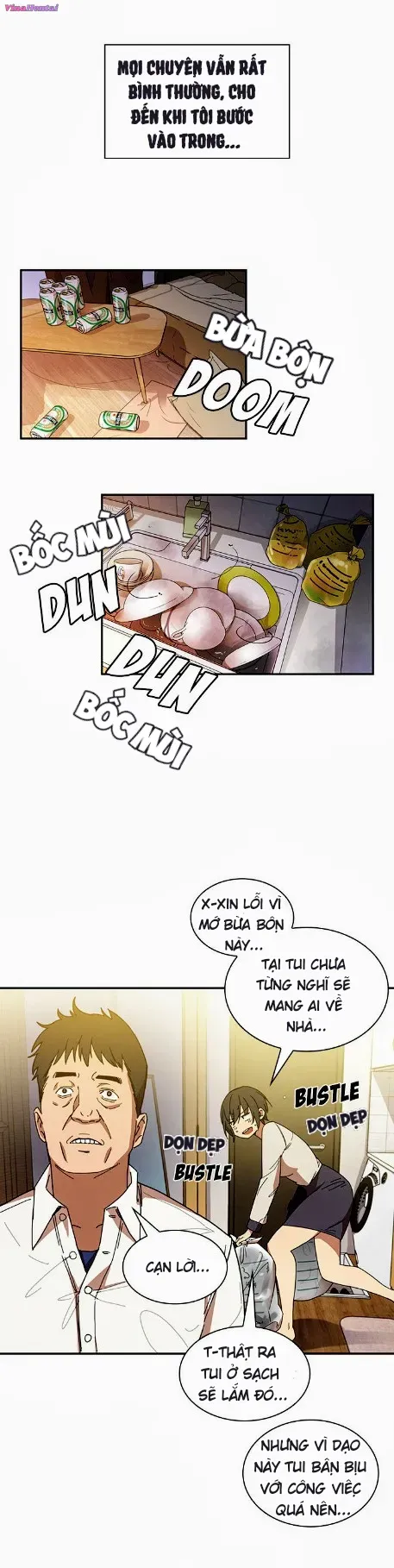 HentaiVN.net - Ảnh 5 - Như Một Người Hàng Xóm(End) - Chap 17: Nỗi Sợ.