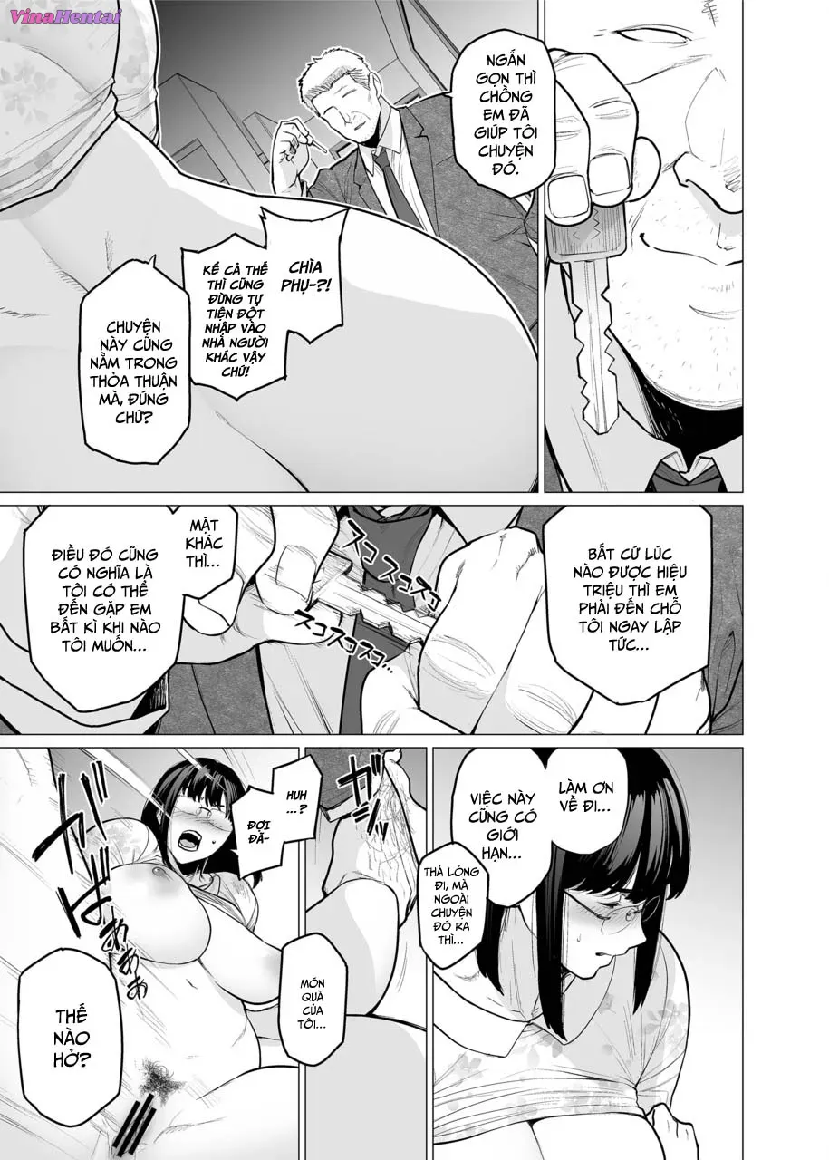 HentaiVN.net - Ảnh 5 - Sự hy sinh của Người vợ  - Chap 4