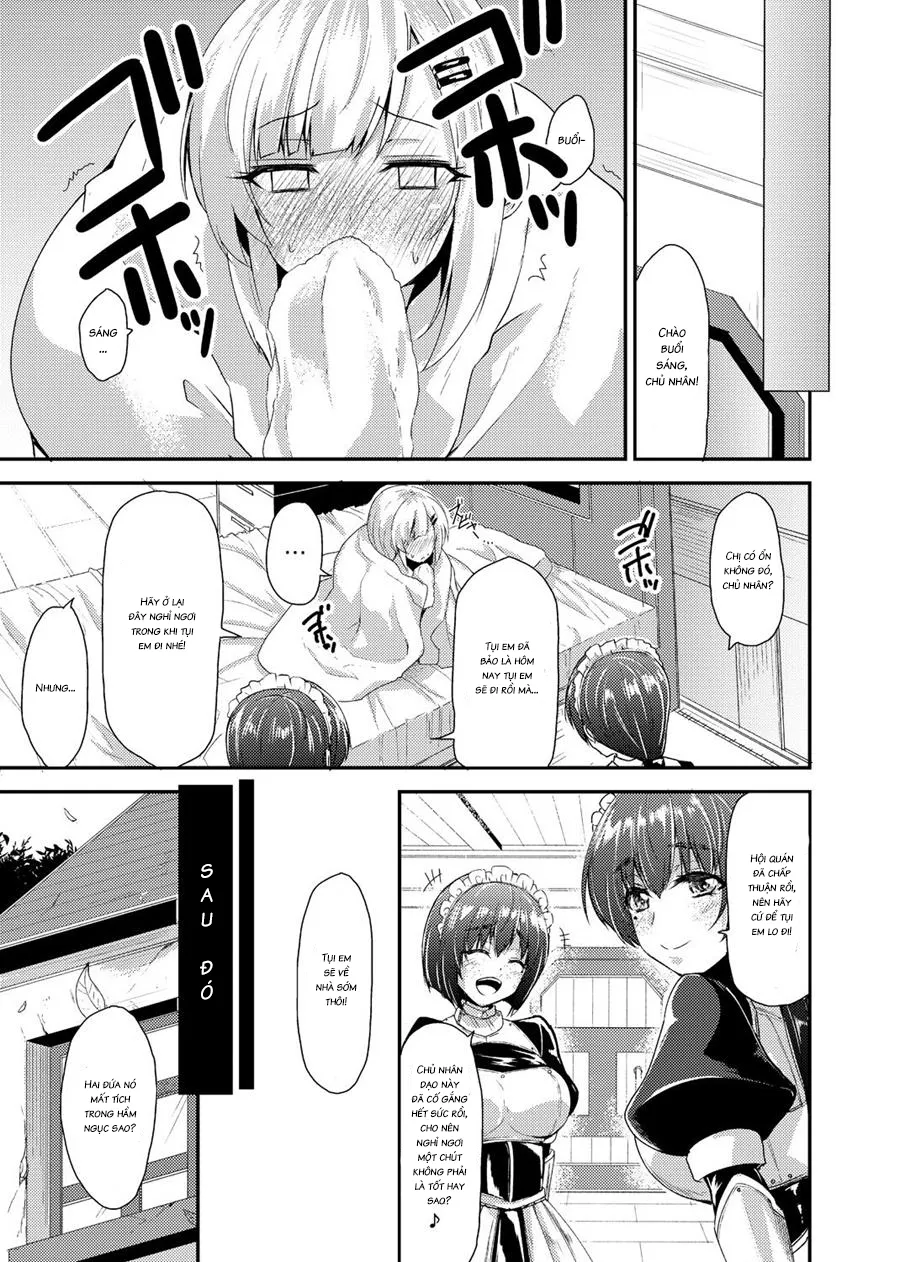 HentaiVN.net - Ảnh 5 - Echidna-sama giết thời gian [Echidna-sama is Killing Time] - Chap 4 - Càng ngày càng mặn...