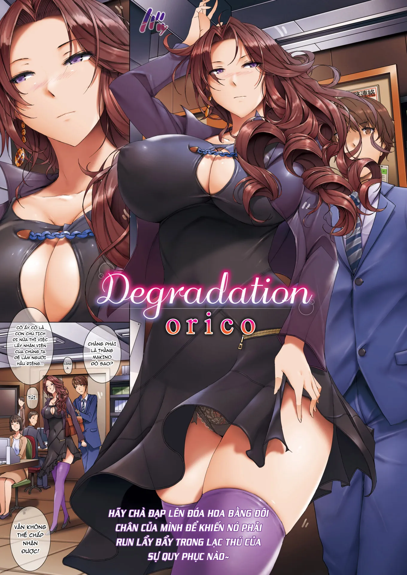 HentaiVN.net - Ảnh 4 - Sự suy đồi hóa của phú bà vú to - Oneshot