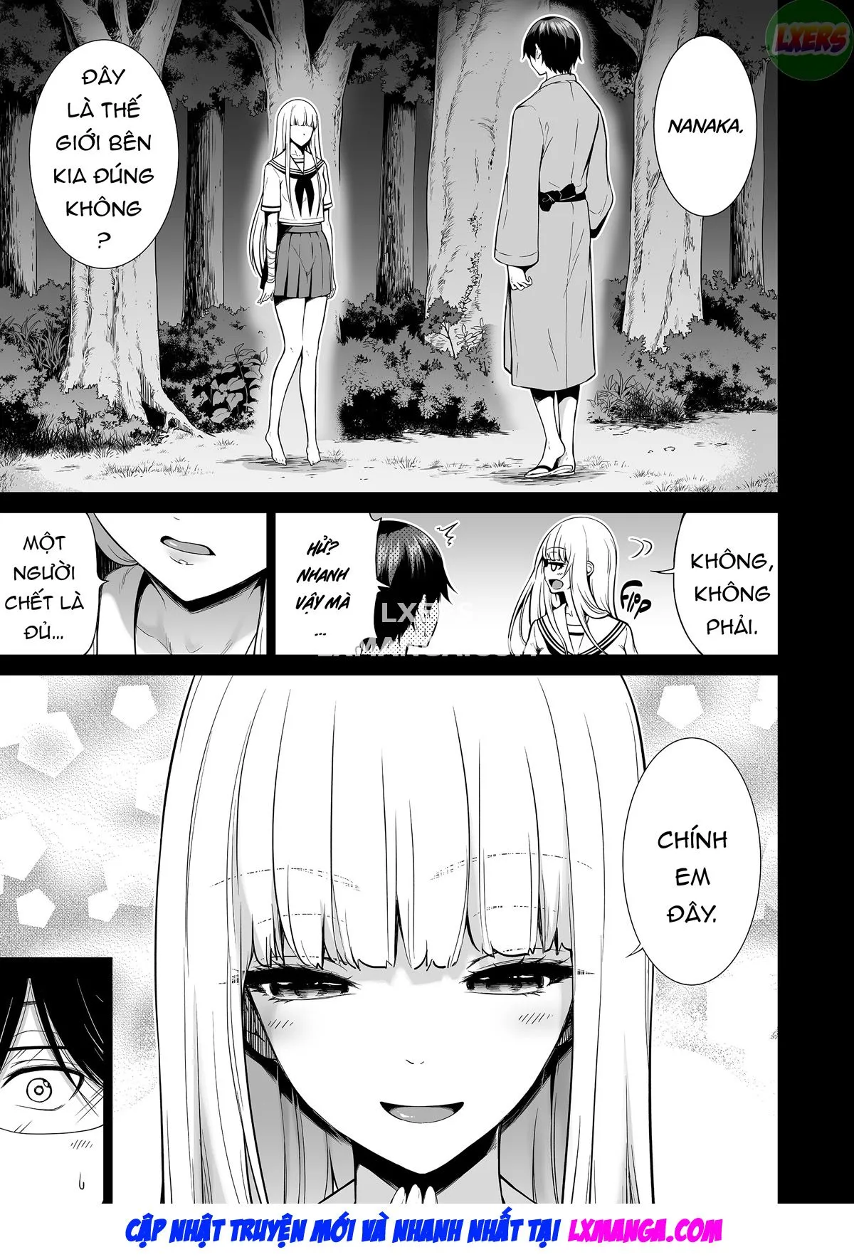 HentaiVN.net - Ảnh 5 - Thiên đường của Nanaka ~ Ngôi trường vùng quê với dàn harem mỹ nữ - Chap 6: The Little Sisters Secret Base