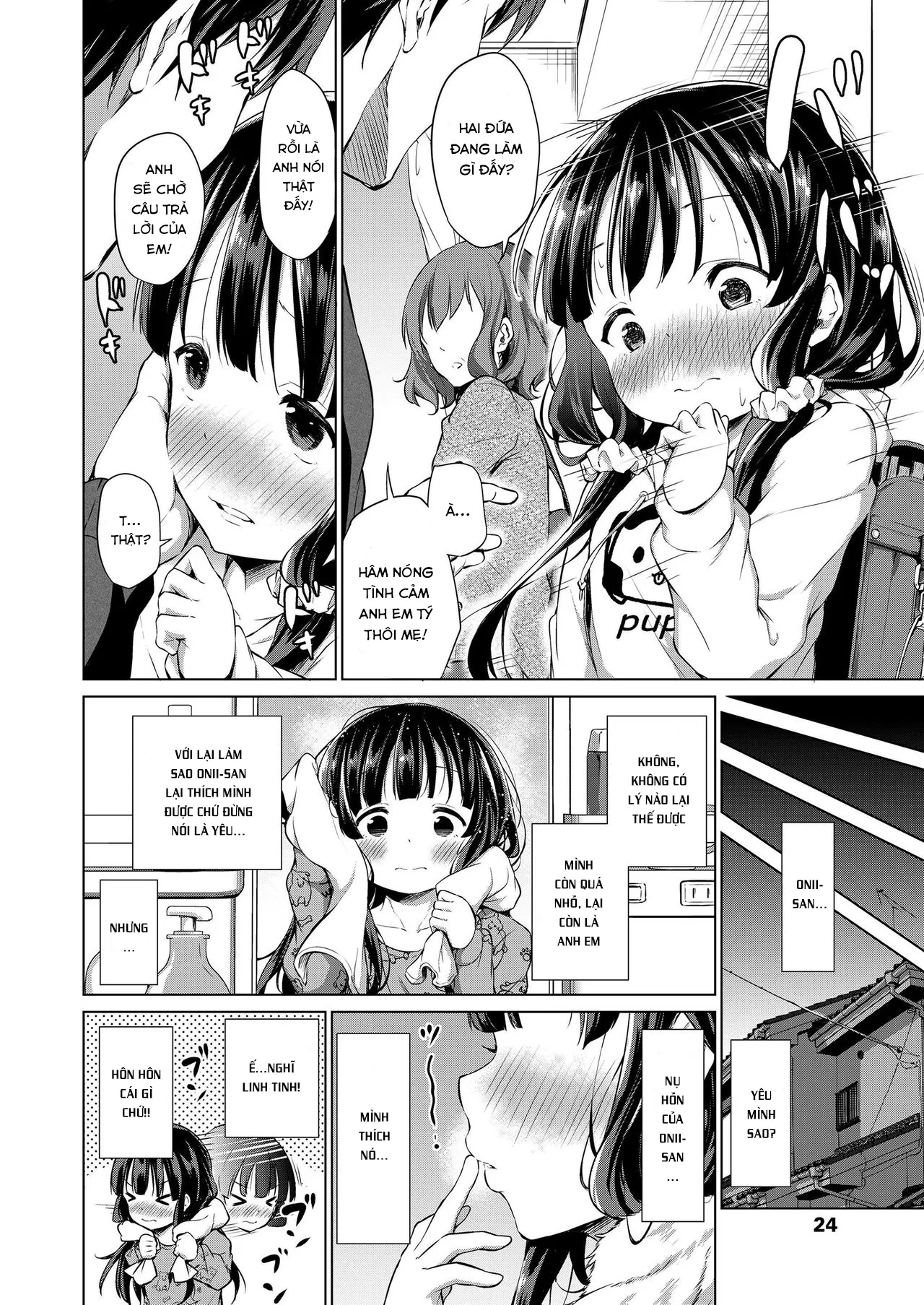 HentaiVN.net - Ảnh 5 - Dáng hình anh em [Kyodai no Katachi] - Chap 1