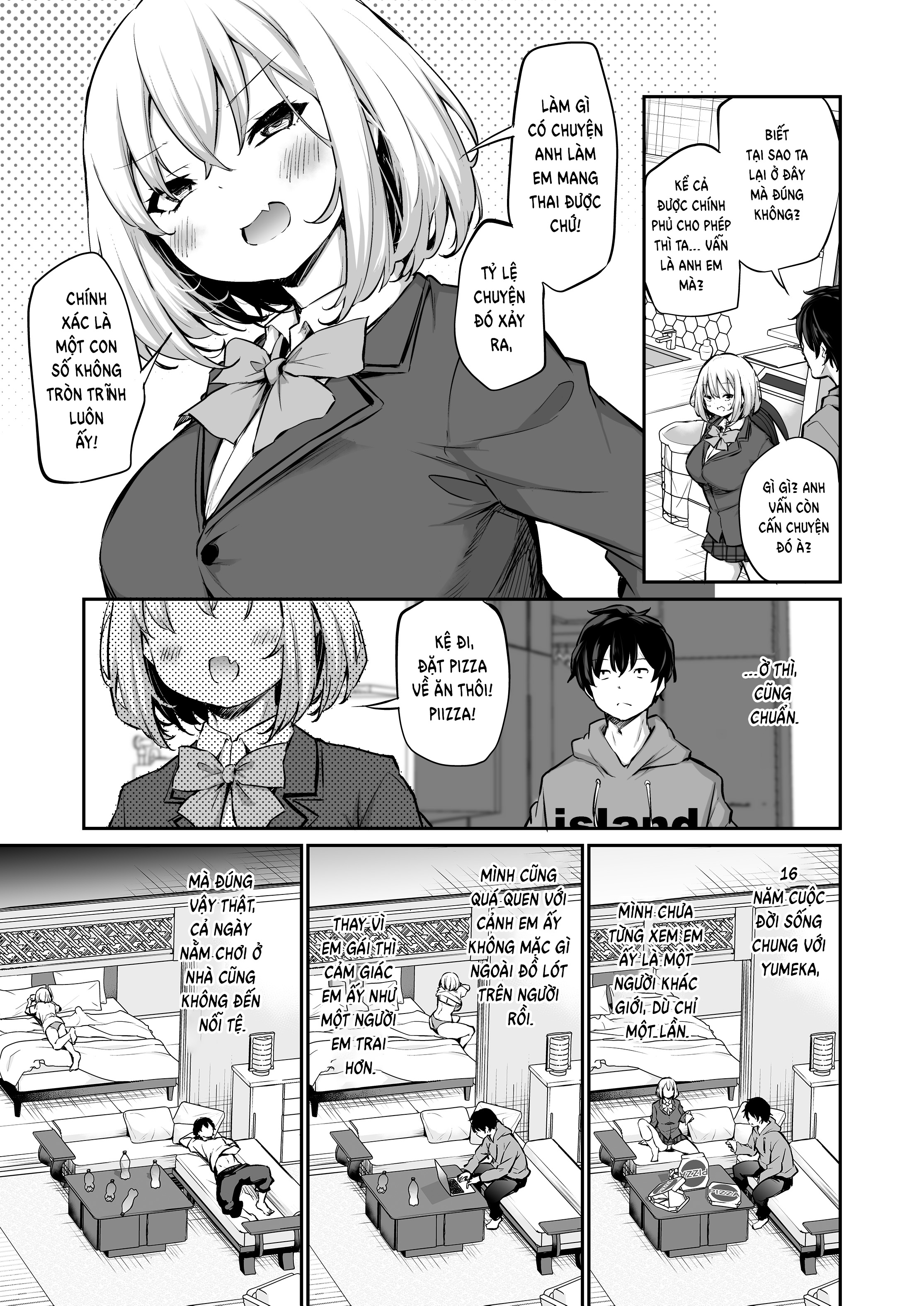 HentaiVN.net - Ảnh 6 - Imouto Haramasenai to Derarenai Shima - Oneshot + Bonus