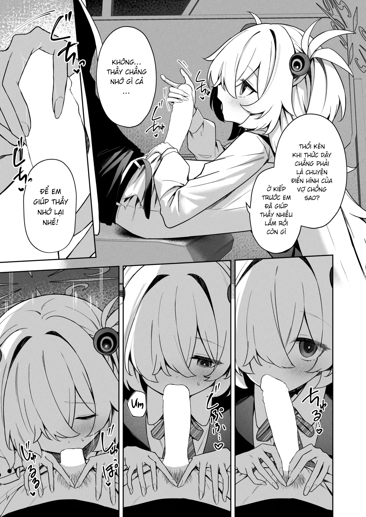HentaiVN.net - Ảnh 6 - Suisou no Naka no Bokura - Us in a Vat. - One shot khô dái mừng năm mới