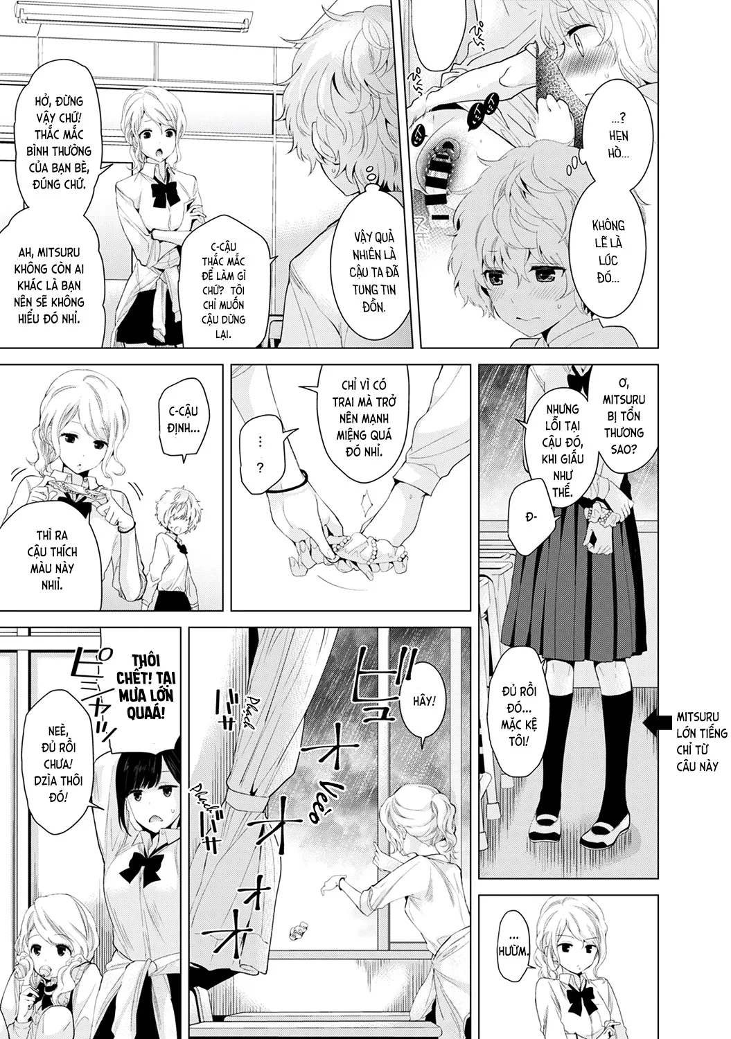 HentaiVN.net - Ảnh 4 - Cô bé mèo hoang [ノラネコ少女との暮らしかた; Noraneko Shoujo to no Kurashikata; Sống cùng cô bé mèo hoang] - 06. Mèo hoang lấy can đảm