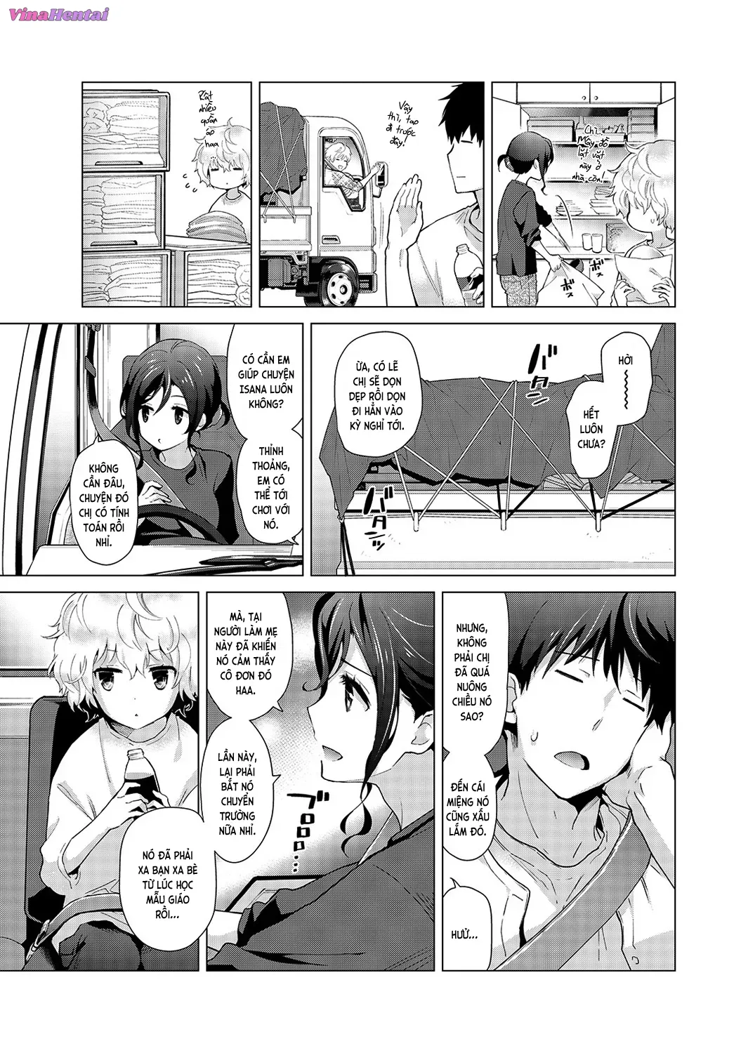 HentaiVN.net - Ảnh 5 - Cô bé mèo hoang [ノラネコ少女との暮らしかた; Noraneko Shoujo to no Kurashikata; Sống cùng cô bé mèo hoang] - 18A. Mèo hoang đi dọn nhà