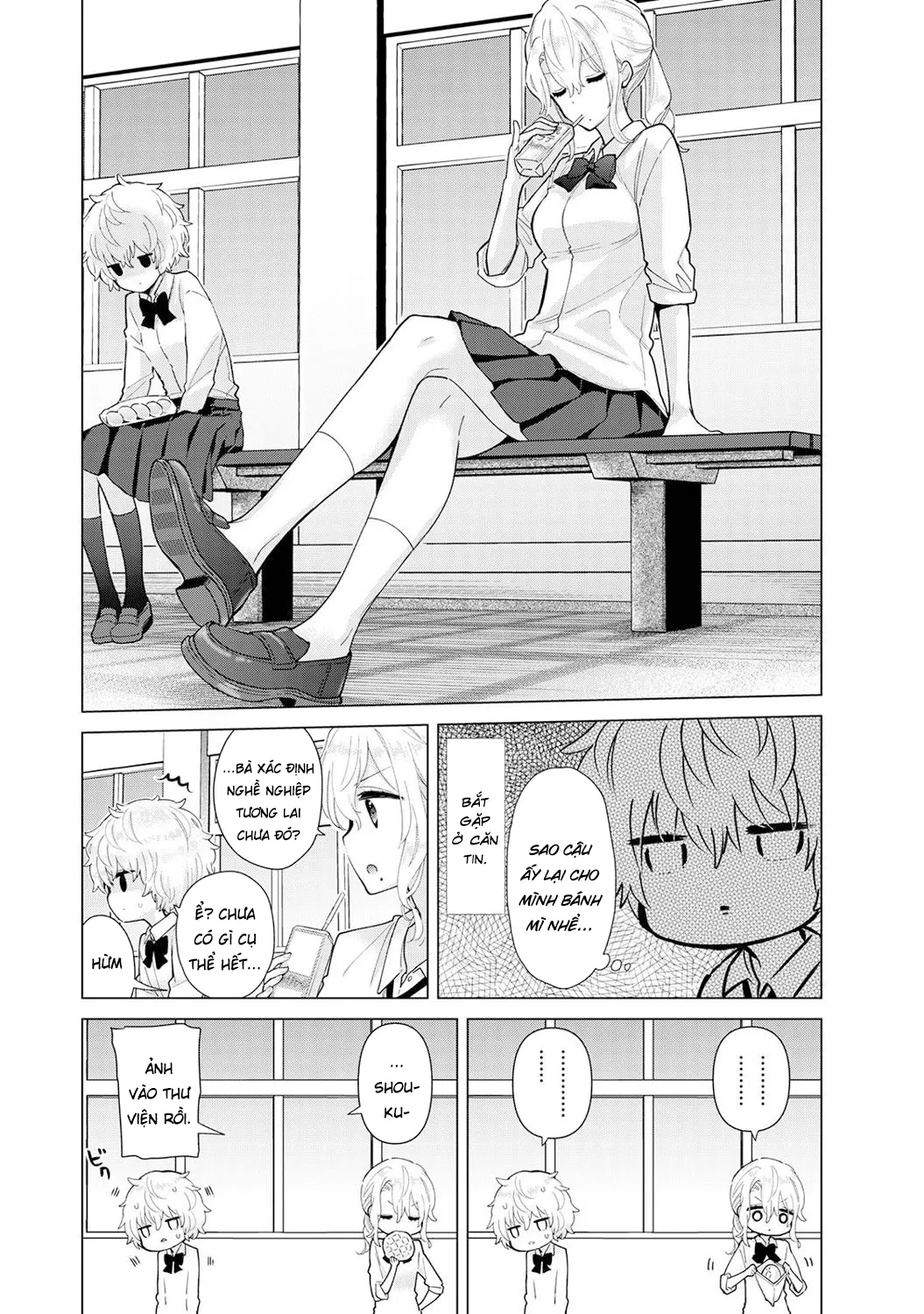 HentaiVN.net - Ảnh 5 - Cô bé mèo hoang [ノラネコ少女との暮らしかた; Noraneko Shoujo to no Kurashikata; Sống cùng cô bé mèo hoang] - 28. chuyện của nhỏ bạn