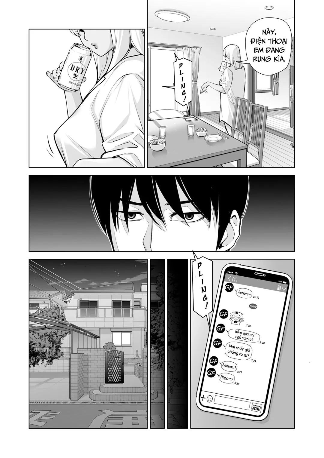 HentaiVN.net - Ảnh 5 - Nureane - Đêm hè, làm tình cùng chị gái đã ly dị [Nureane ~Batsuichi no Ane to Sex o Shita Natsu no Yoru~; ヌレアネ ～バツイチの姉とSEXをした夏の夜～] - Chap 3