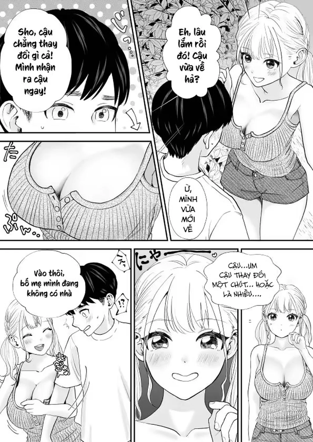 HentaiVN.net - Ảnh 5 - Cô bạn xưa đã trở thành một người bốc lửa - Oneshot