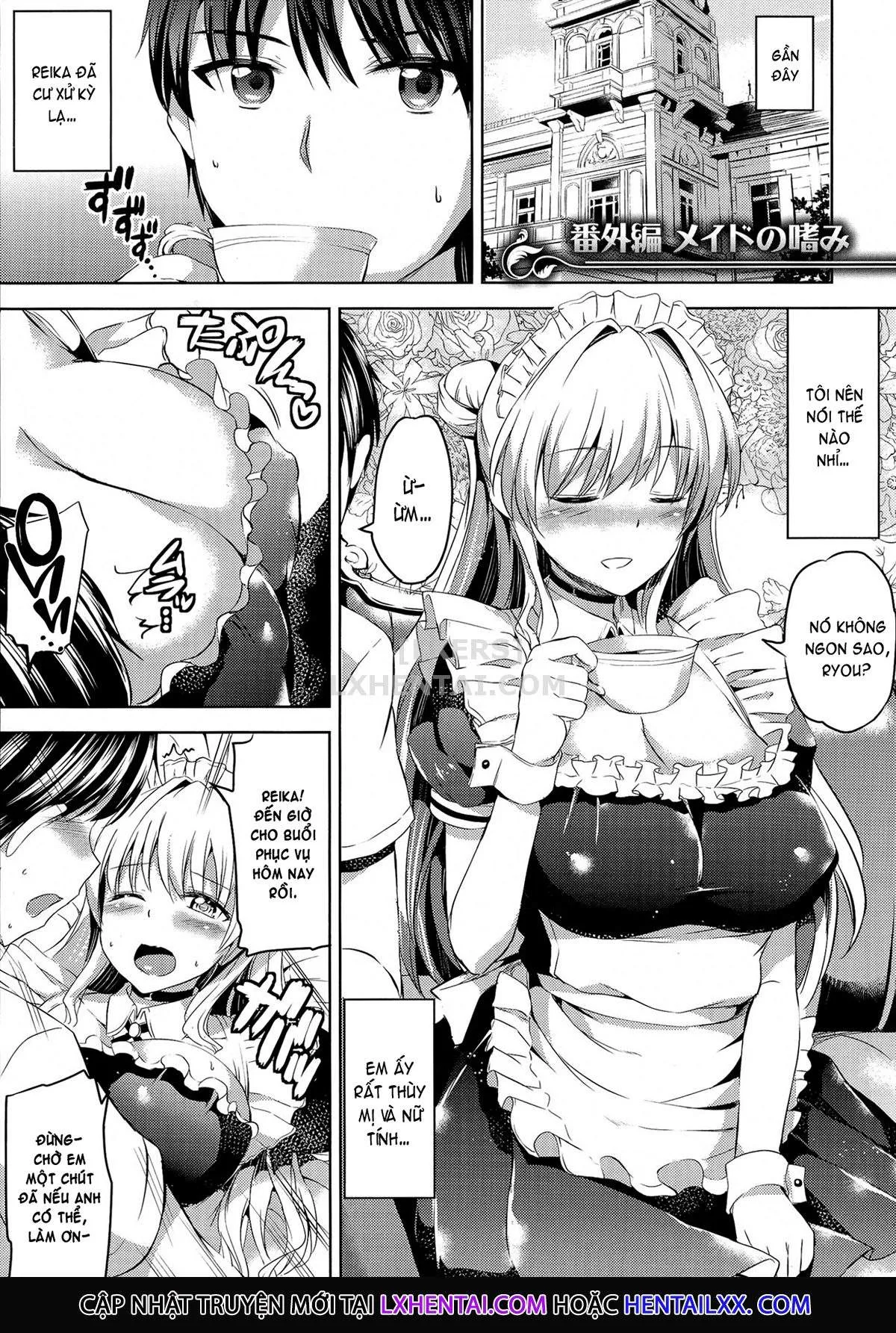 HentaiVN.net - Ảnh 5 - Ojousama No Maid Jijou - Chap 10